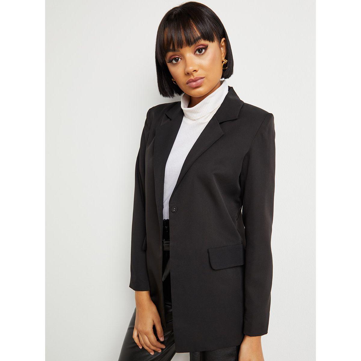 بليزر طويل بأزرار من ستايلي-women-clothing-coatsandjackets-blazers-image-1