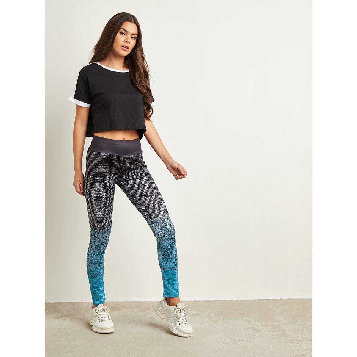 Styli Graphic Print Leggings -women-clothing-bottoms-leggings-image-1