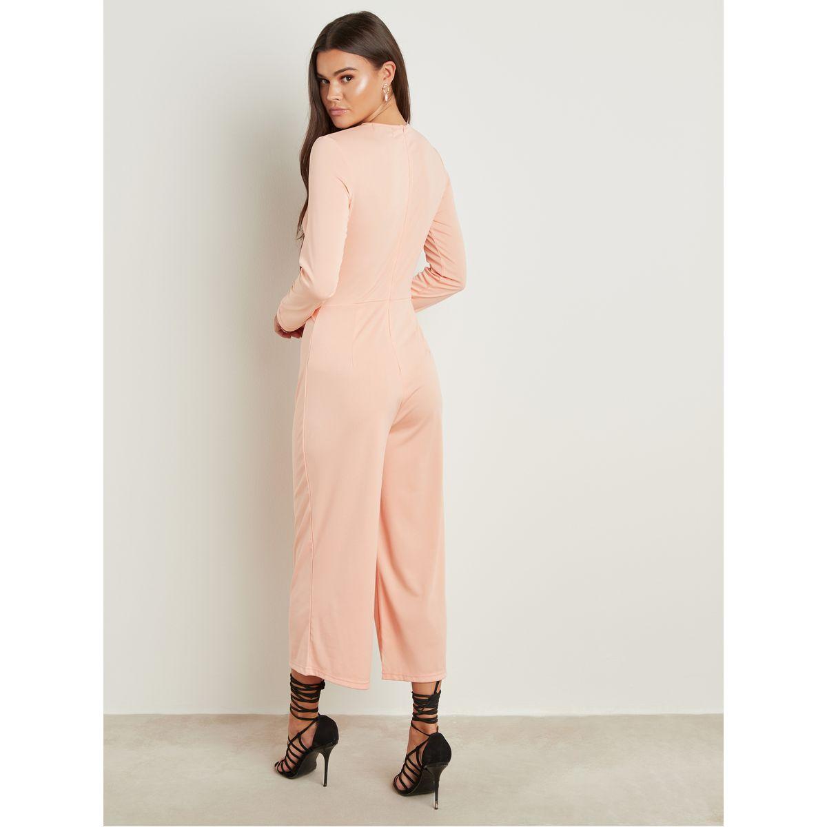 أفرول بأرجل طويلة واسعة الحواف-women-clothing-jumpsuits-image-3