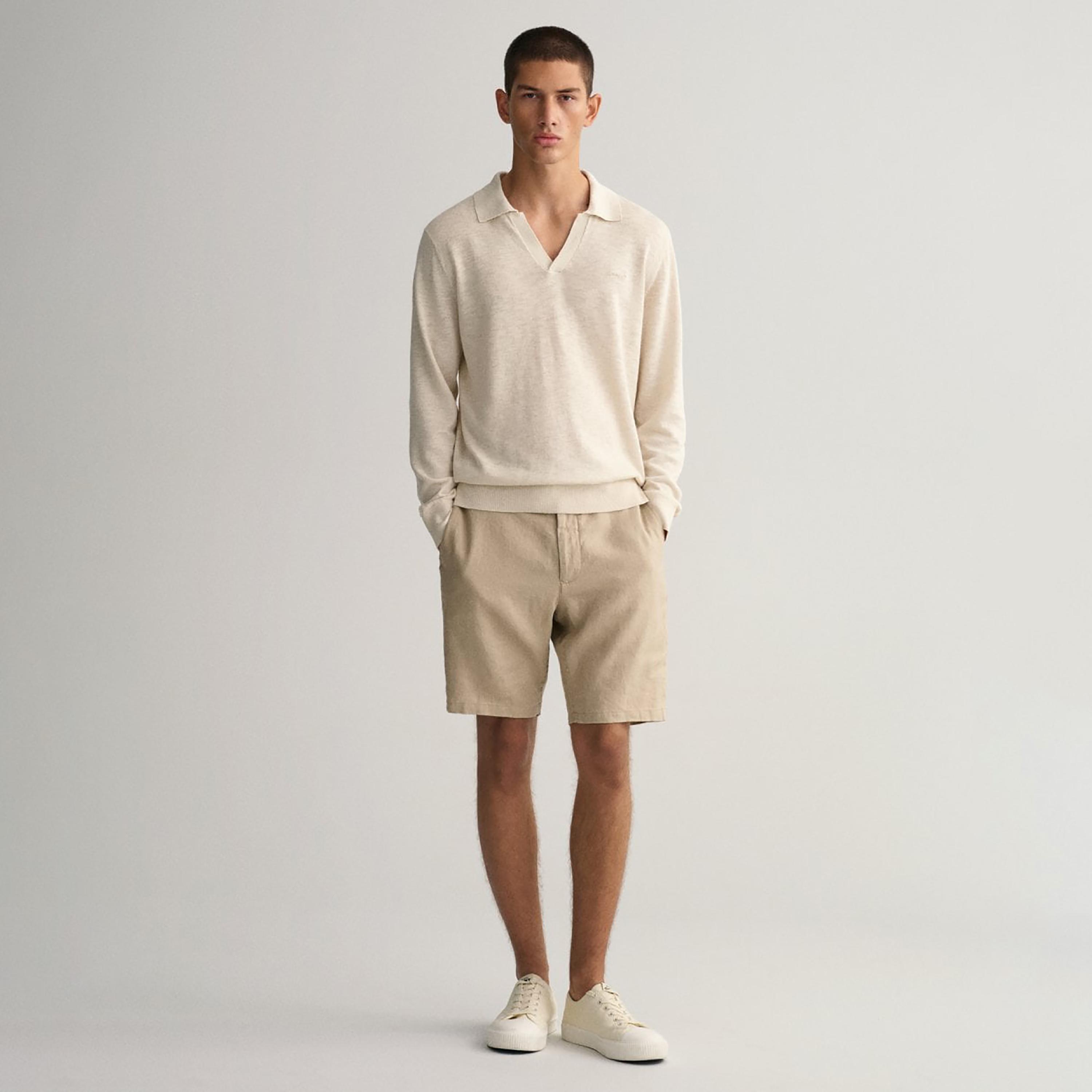 Gant Logo Detail Collared Long Sleeves Sweater-men-clothing-sweatersandpullovers-image-2