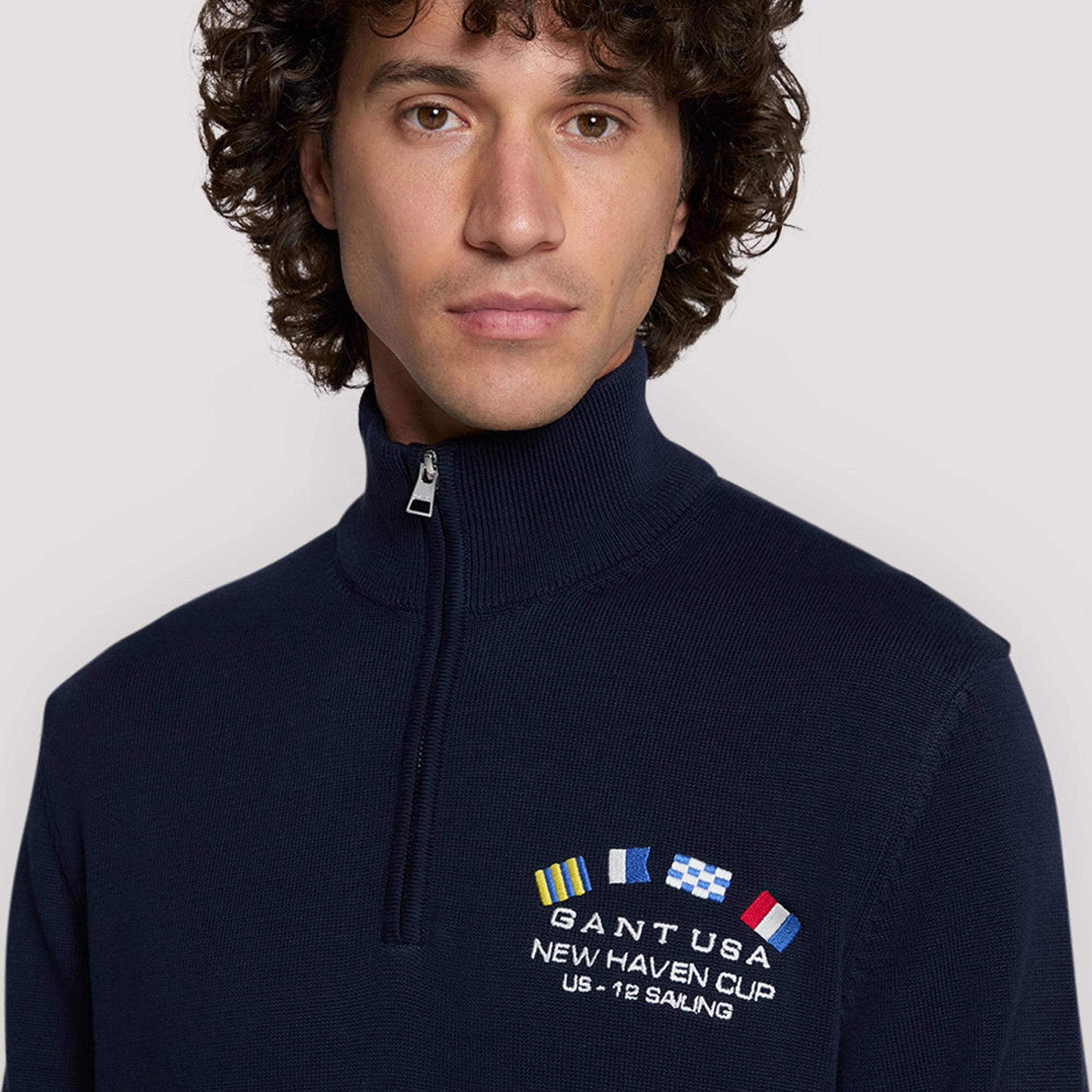 سترة رجالية مطرزة برقبة عالية وأكمام طويلة من جانت-men-clothing-sweatersandpullovers-image-7