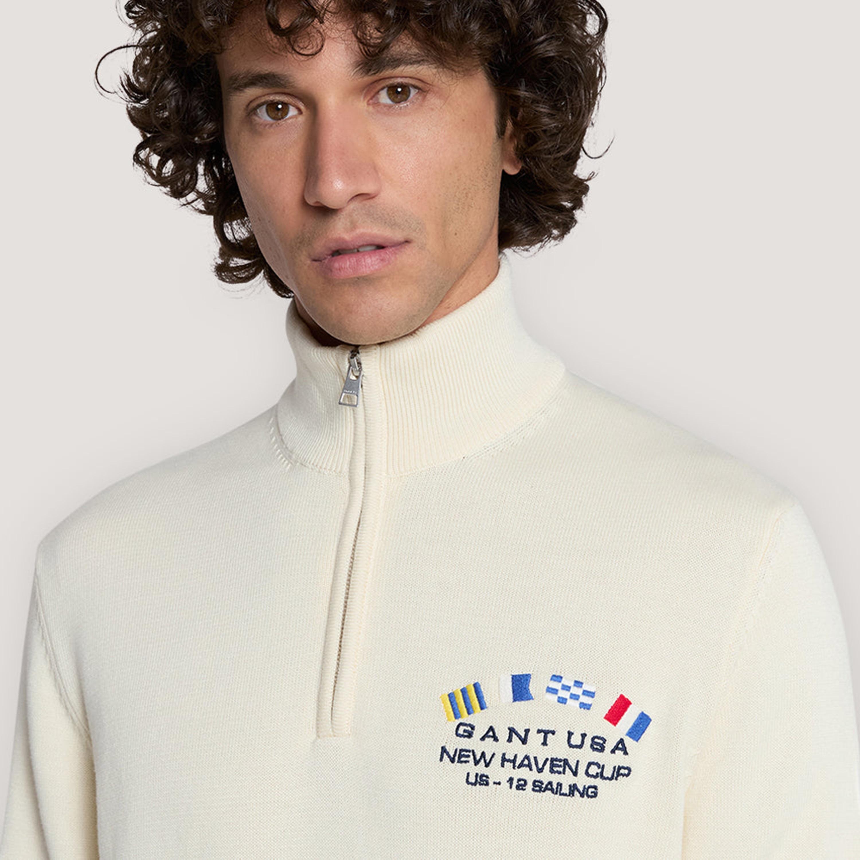 سترة رجالية مطرزة برقبة عالية وأكمام طويلة من جانت-men-clothing-sweatersandpullovers-image-3