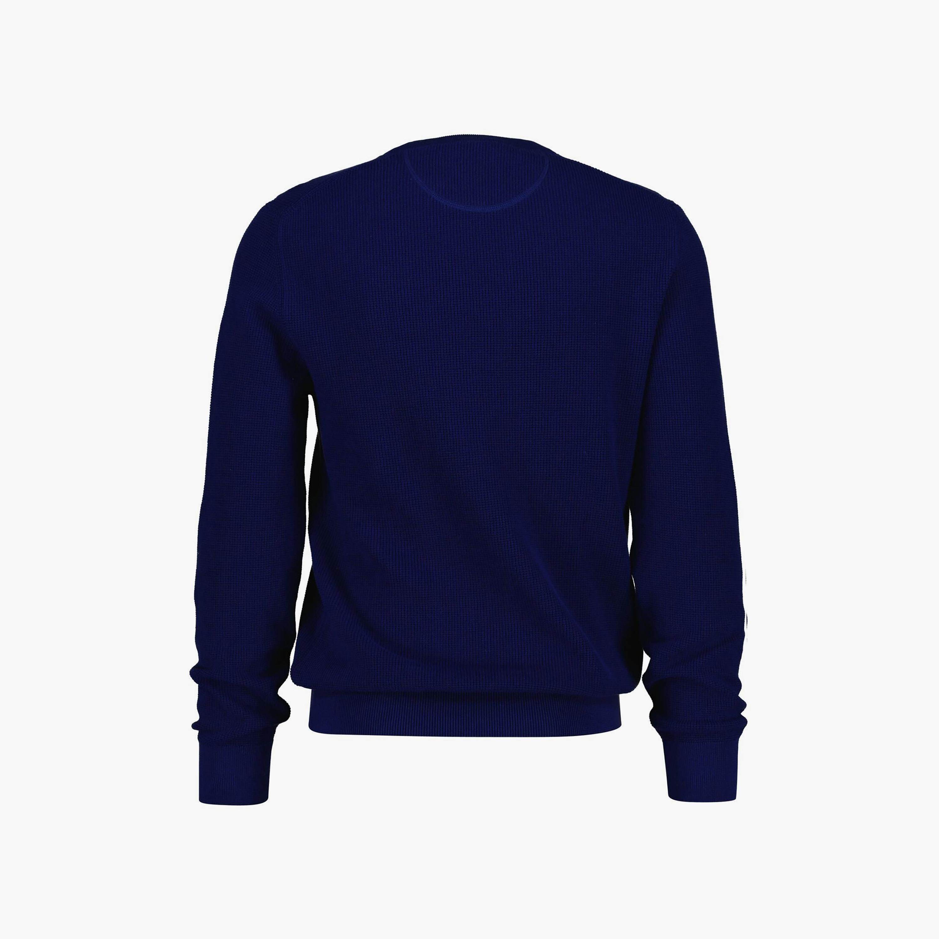 سويتر رجالي مضلع بأكمام طويلة وياقة "راوند نيك" من جانت-men-clothing-sweatersandpullovers-image-12
