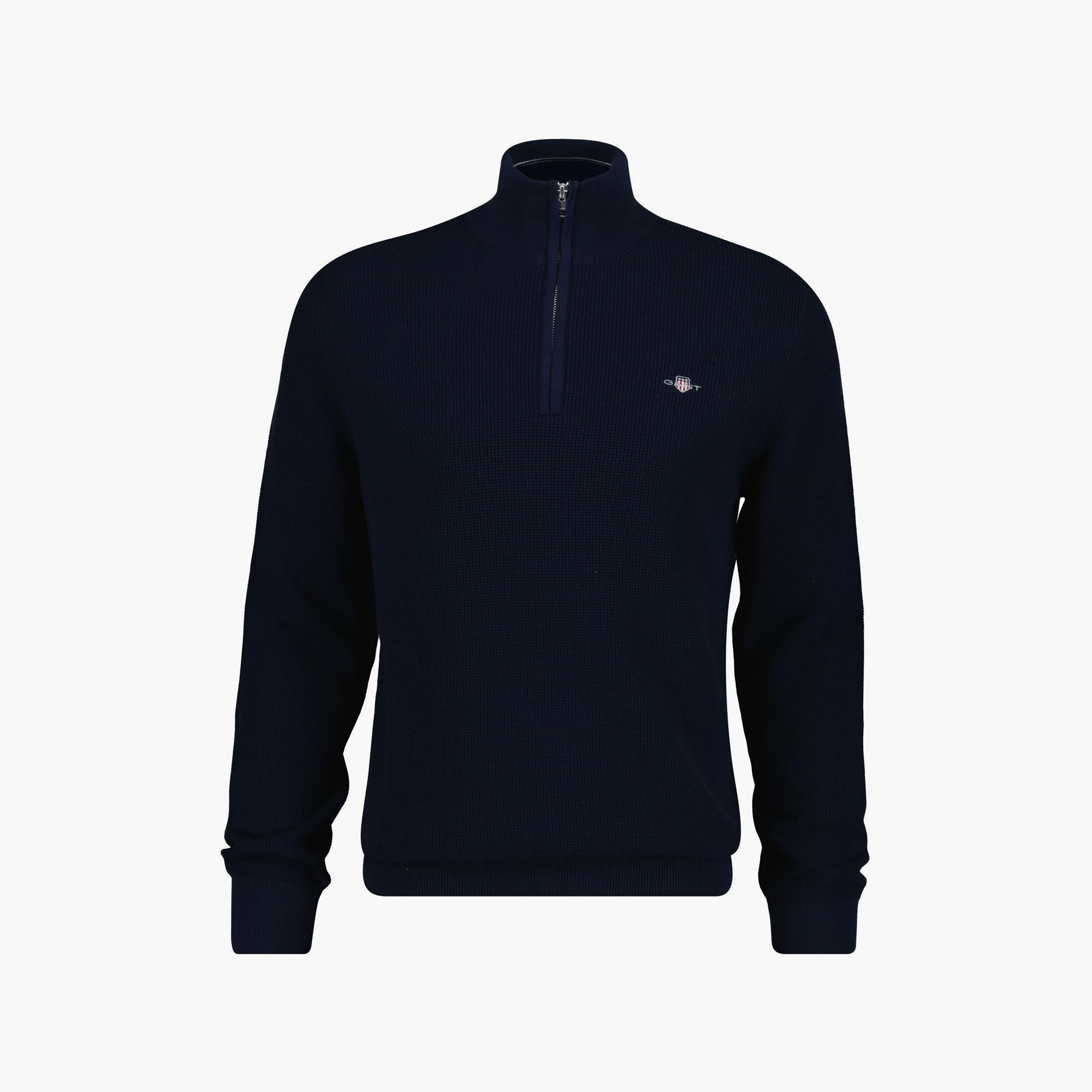 سويتر رجالي بارز الملمس بأكمام طويلة وياقة مرتفعة من جانت-men-clothing-sweatersandpullovers-image-17