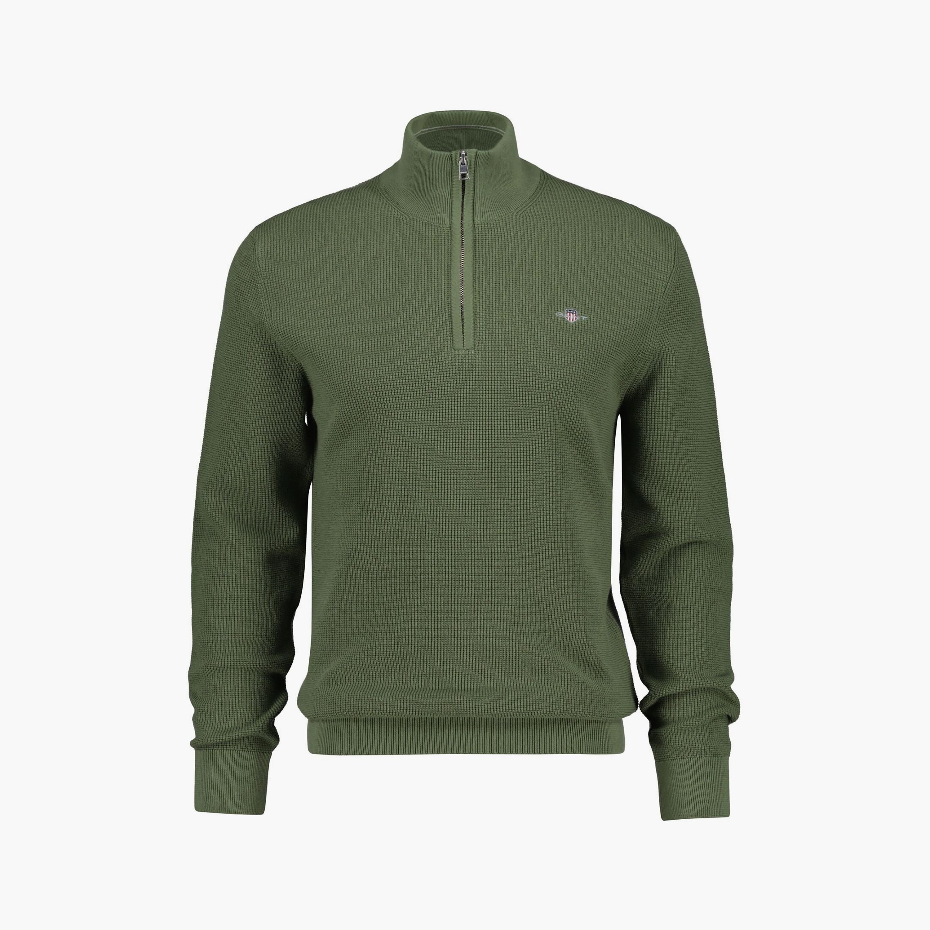 سويتر رجالي بارز الملمس بأكمام طويلة وياقة مرتفعة من جانت-men-clothing-sweatersandpullovers-image-11
