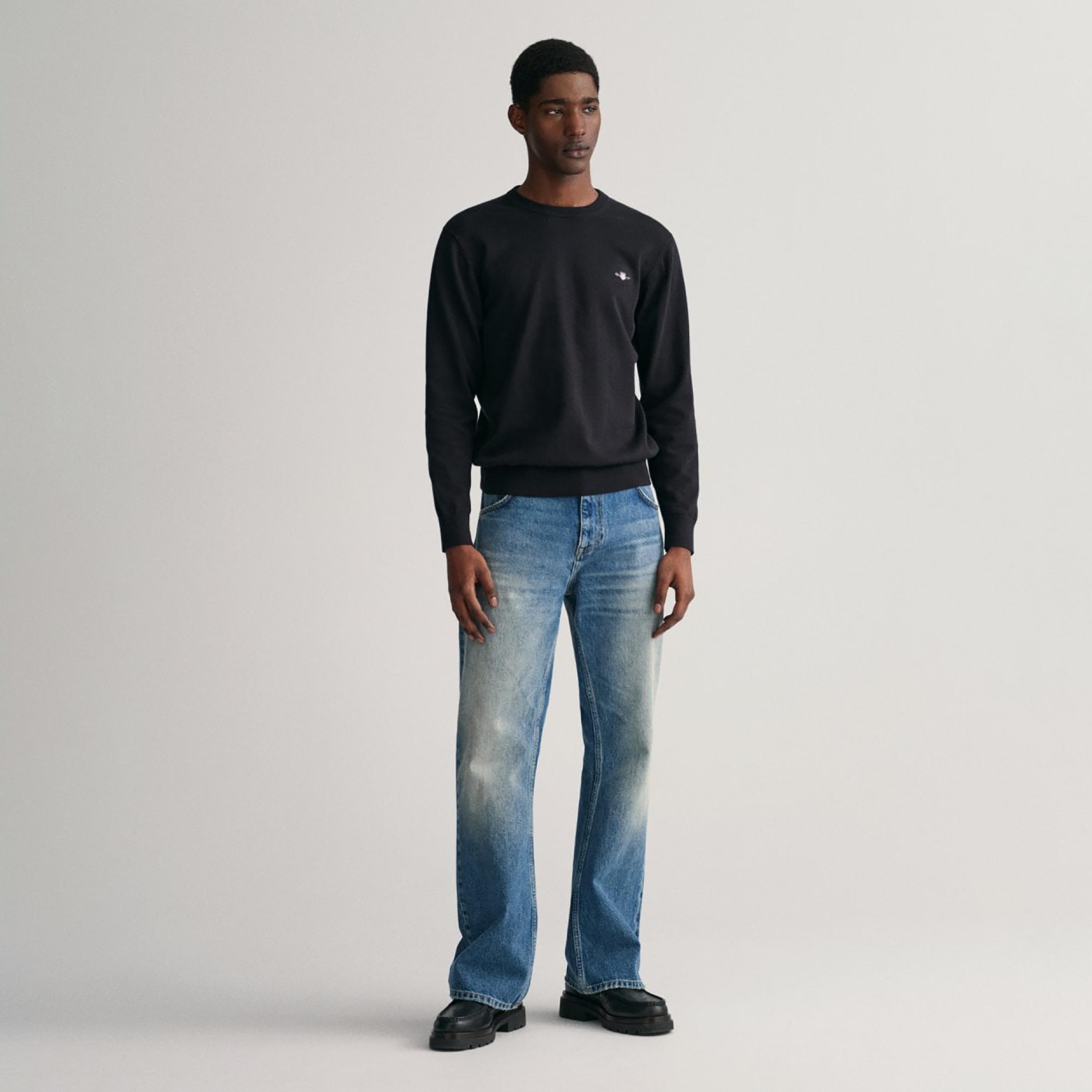 سويتر من جانت شعار التفاصيل طاقم الرقبة الأكمام الطويلة-men-clothing-sweatersandpullovers-image-10