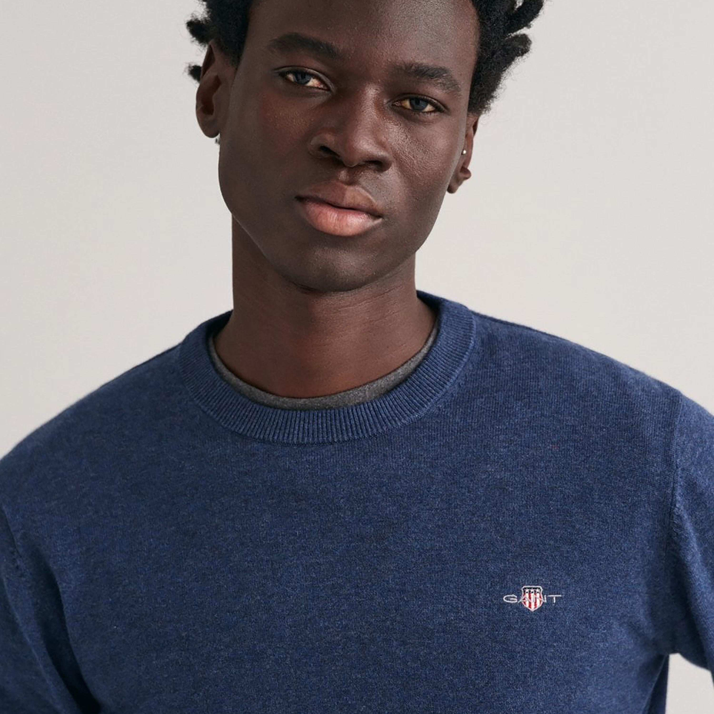 سويتر من جانت شعار التفاصيل طاقم الرقبة الأكمام الطويلة-men-clothing-sweatersandpullovers-image-15