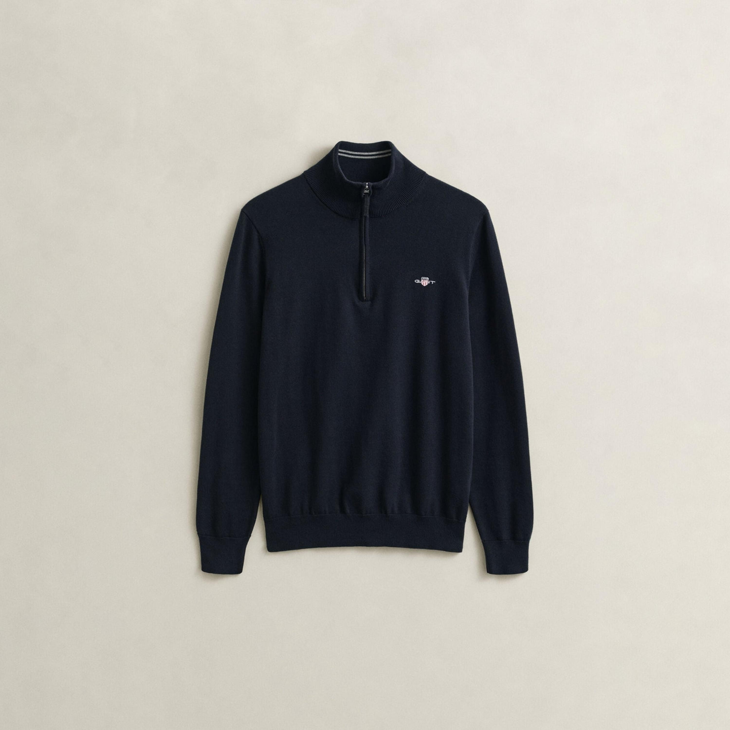 Gant Plain High Neck Long Sleeves Men's Sweater-men-clothing-sweatersandpullovers-image-5