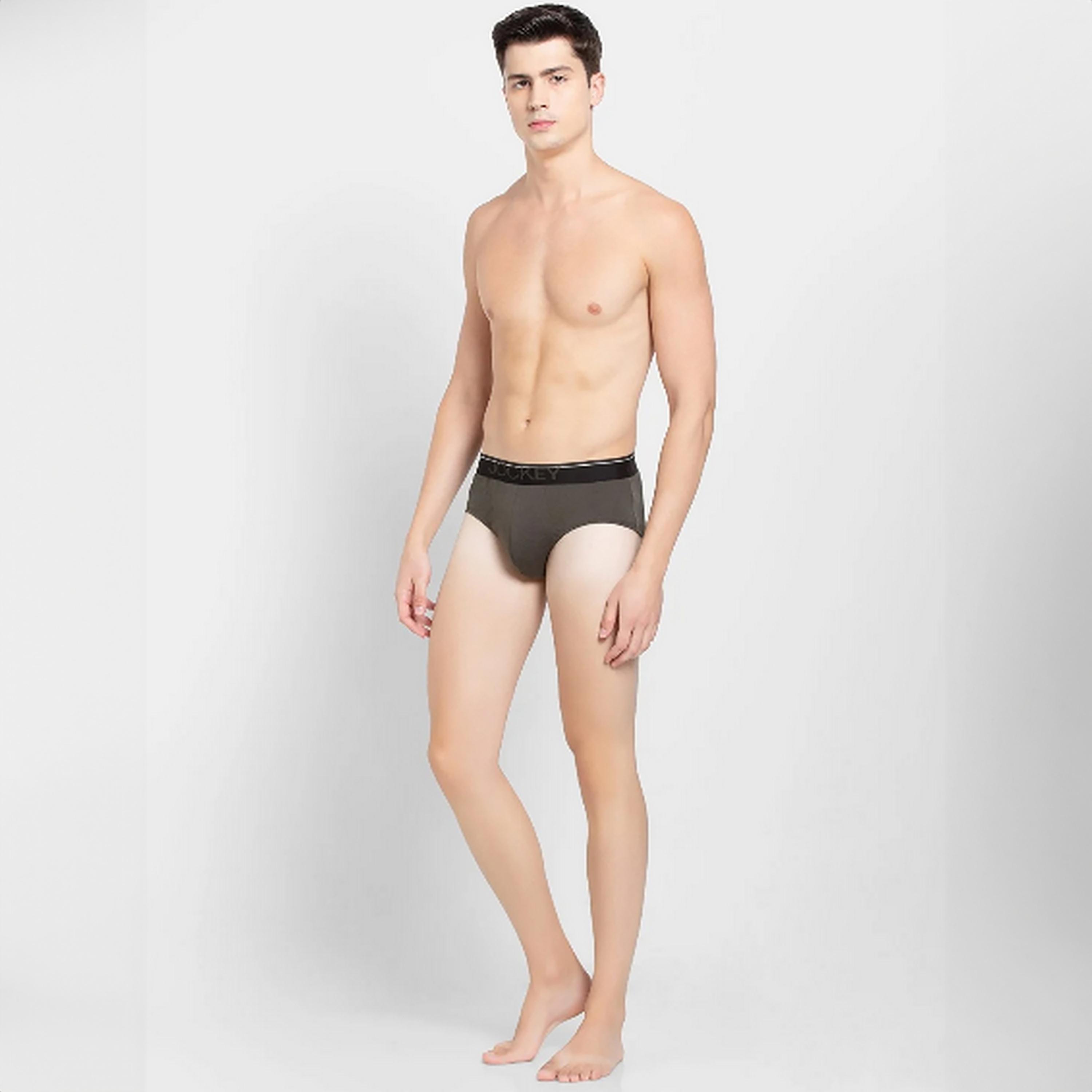 Jockey Assorted Pack of 2 Brand Print Waistband Men's Briefs-men-clothing-innerwear-underwear-image-2