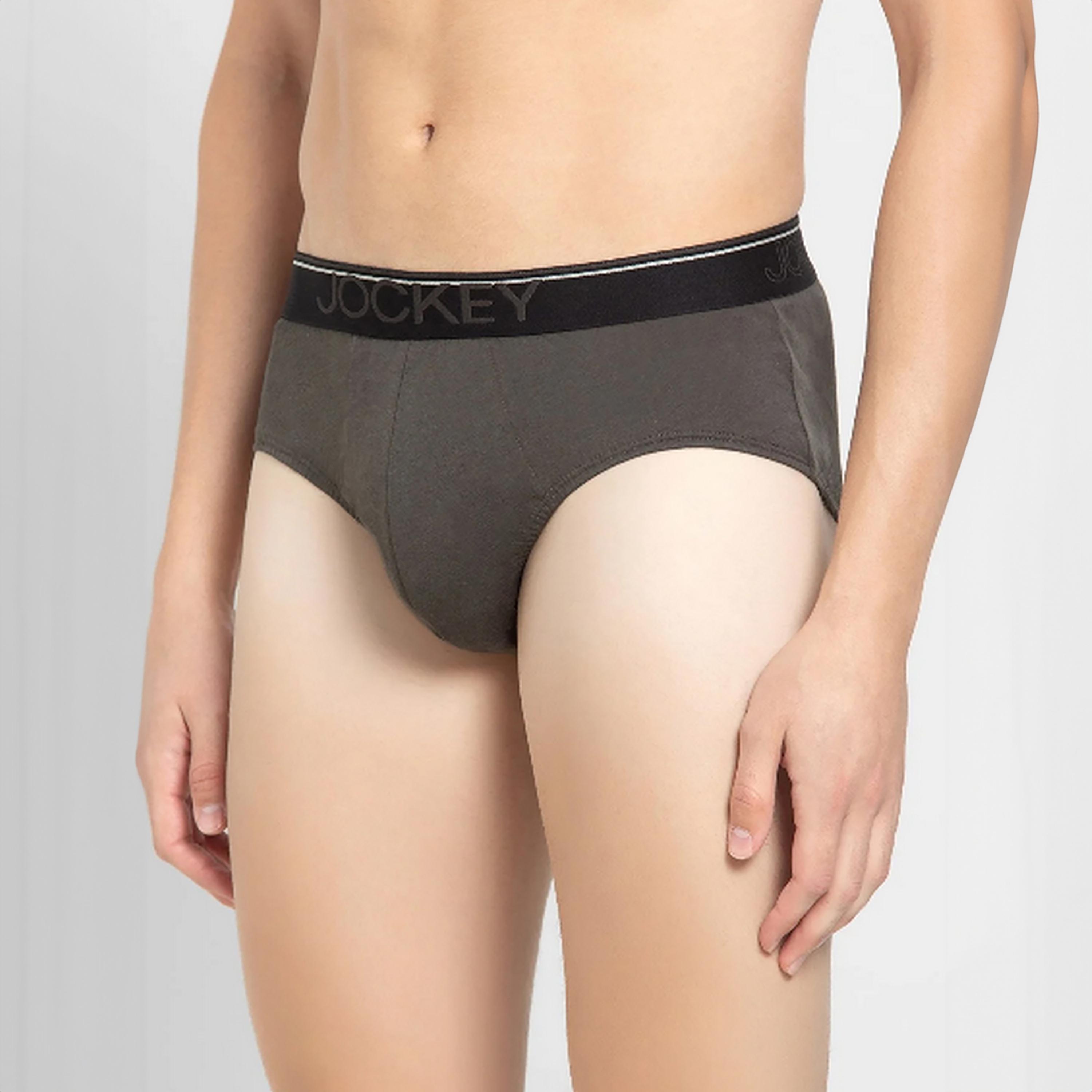 Jockey Assorted Pack of 2 Brand Print Waistband Men's Briefs-men-clothing-innerwear-underwear-image-3