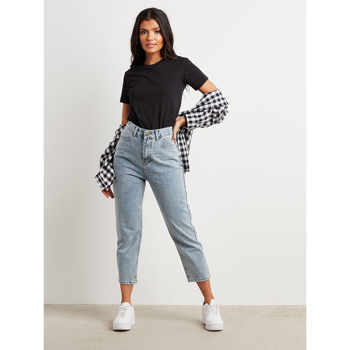 بنطلون جينز بقصة واسعة-women-clothing-bottoms-jeans-image-2