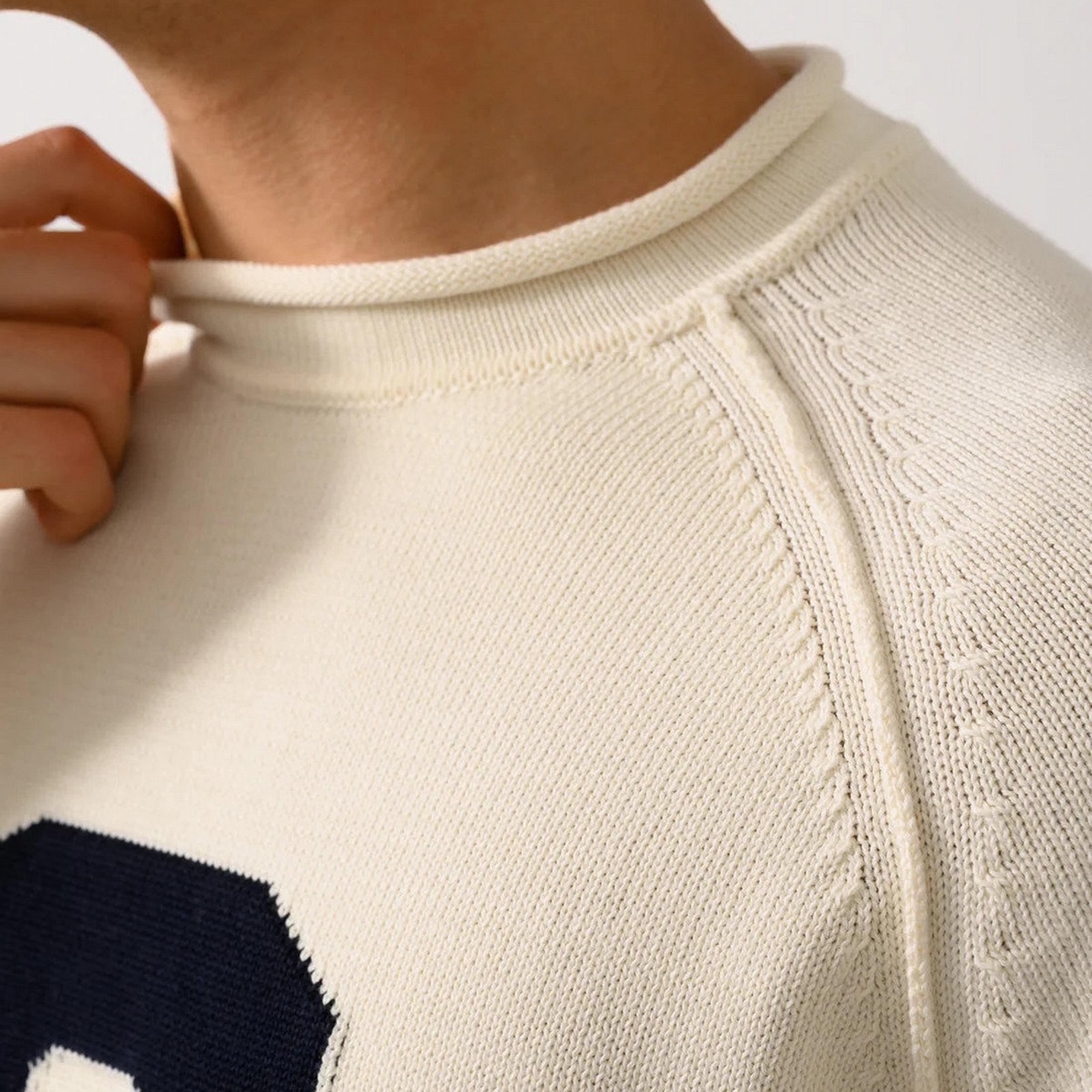 Gant Knitted Crew Neck Long sleeves Men's Sweater-men-clothing-sweatersandpullovers-image-4