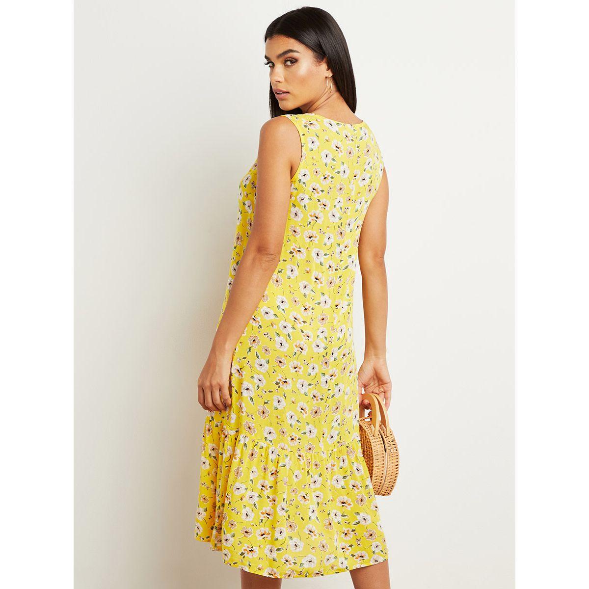 فستان ميدي مطبوع من ستايلي-women-clothing-dresses-image-3