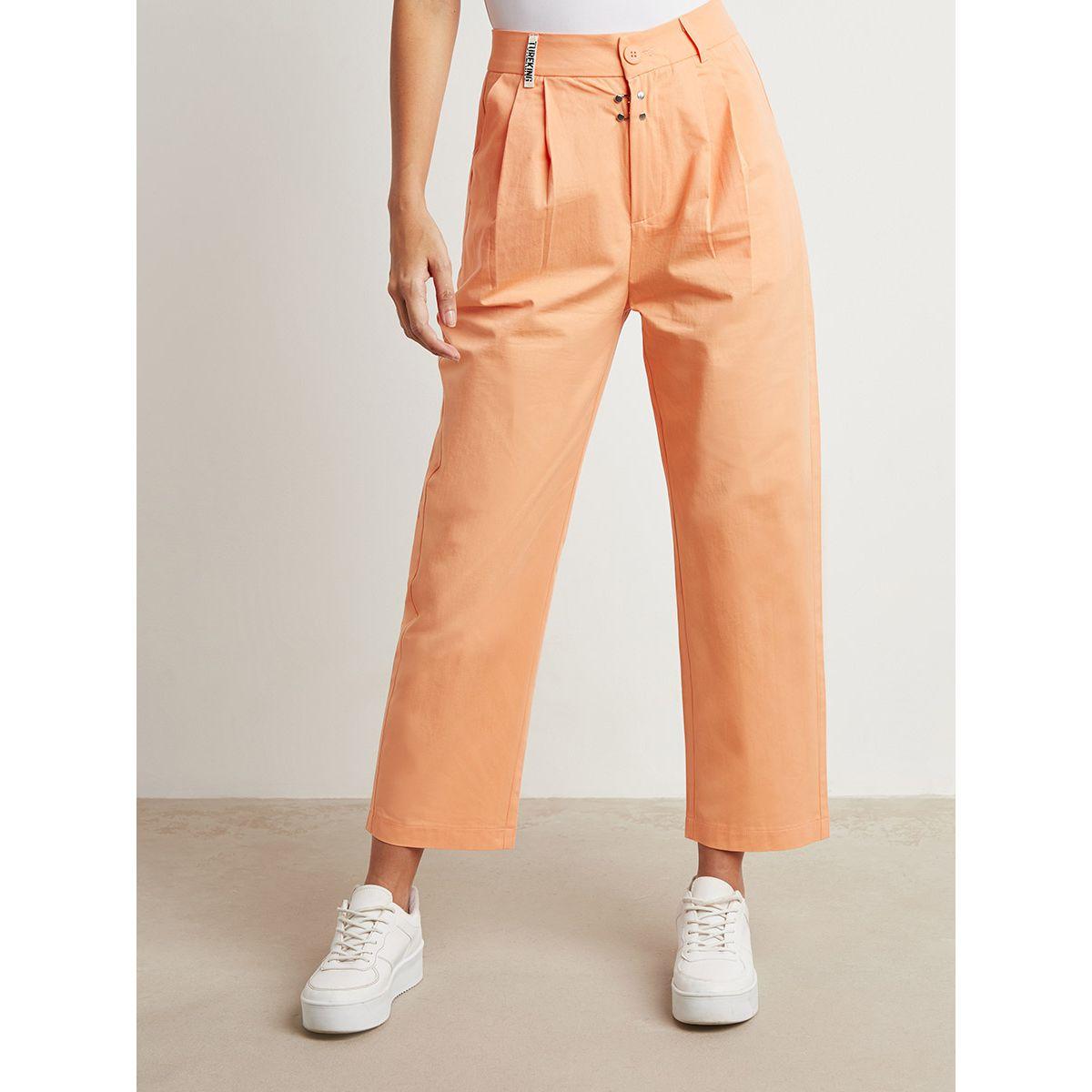 Styli Tapered Trouser with Side Pocket-women-clothing-bottoms-trousers-image-1