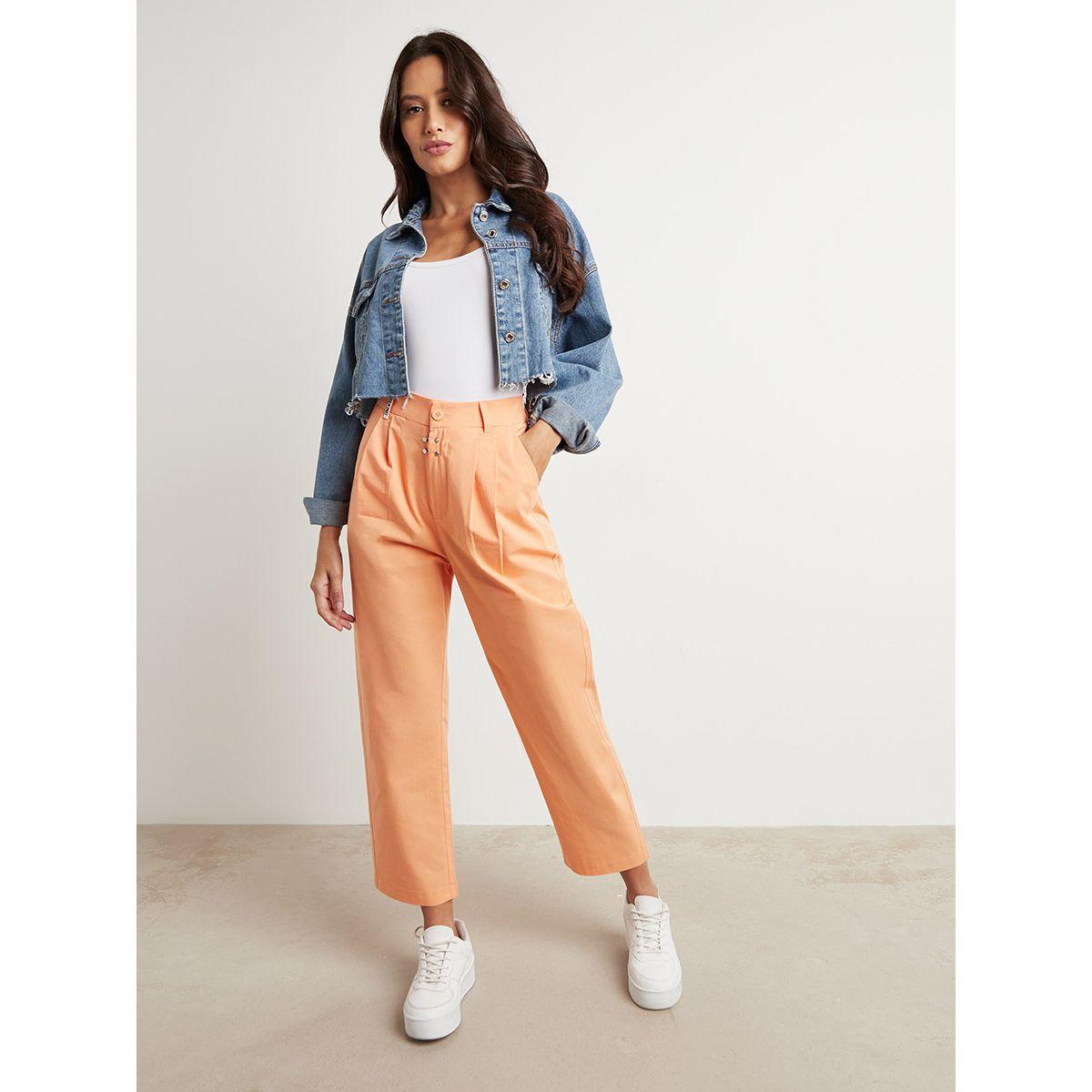 Styli Tapered Trouser with Side Pocket-women-clothing-bottoms-trousers-image-2