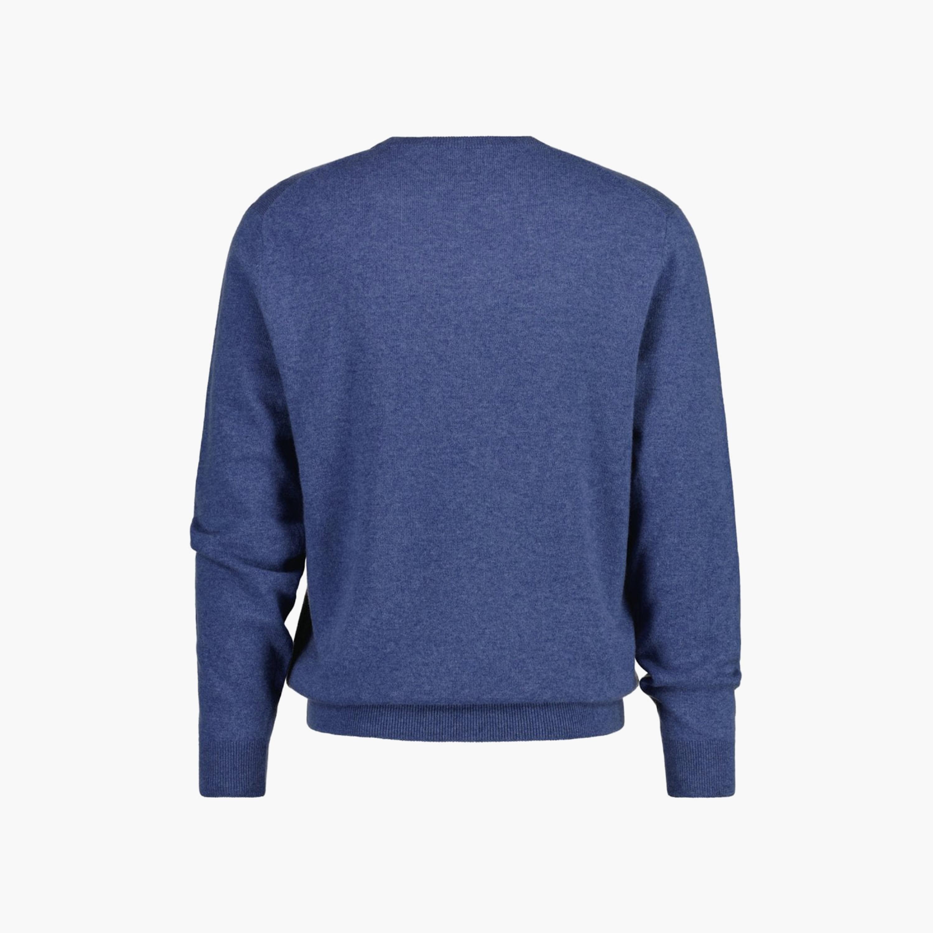 Gant Logo Detail V-Neck Long Sleeves Sweater-men-clothing-sweatersandpullovers-image-6