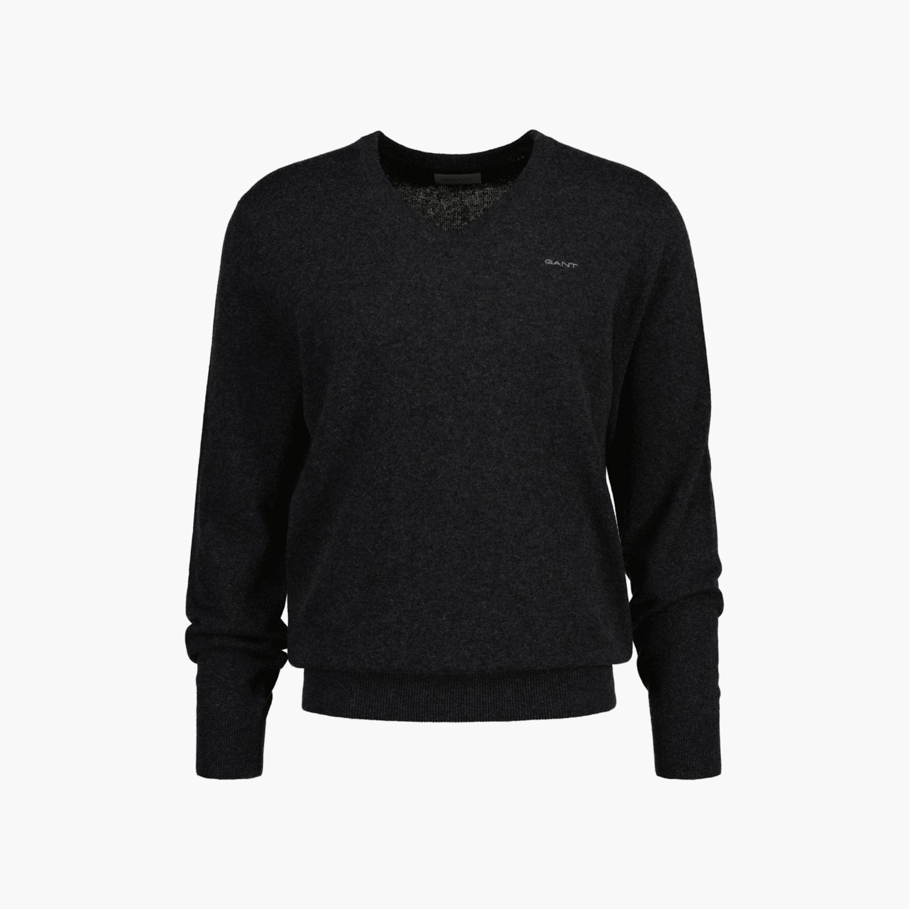 Gant Logo Detail V-Neck Long Sleeves Sweater-men-clothing-sweatersandpullovers-image-11