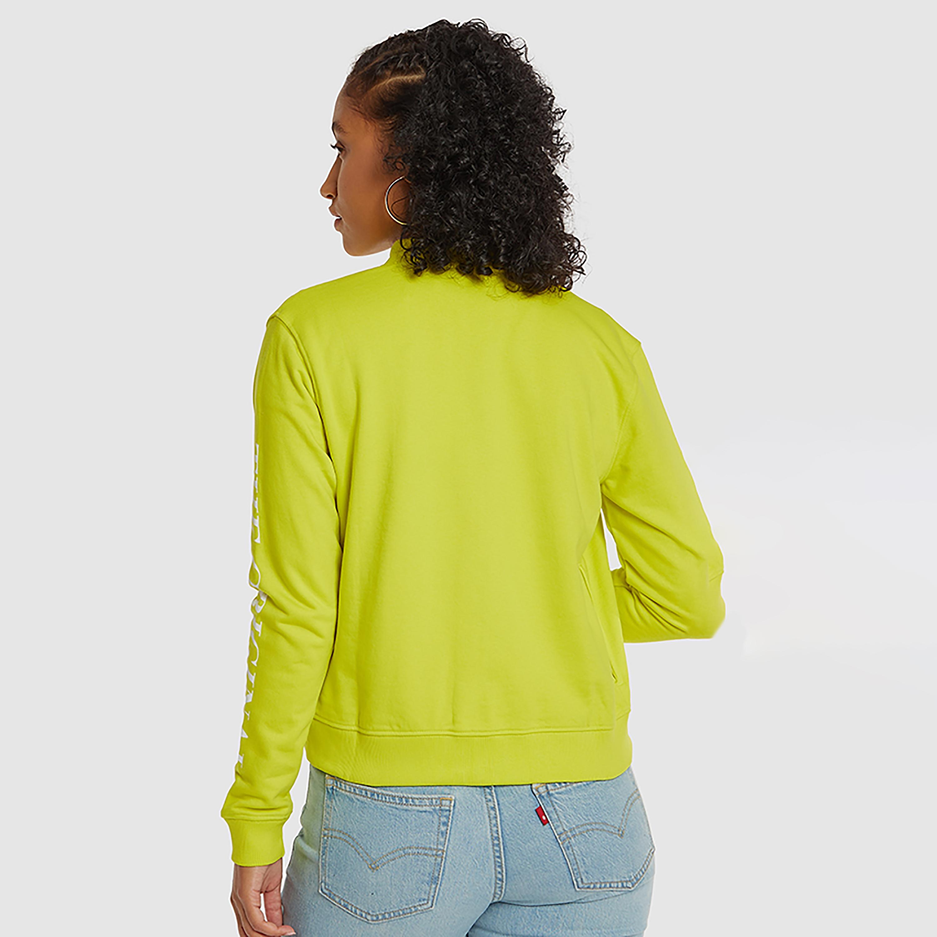 Levi's Logo High Neck Long Sleeves Zip-Through Sweatshirt-women-clothing-hoodiesandsweatshirts-hoodies-image-4