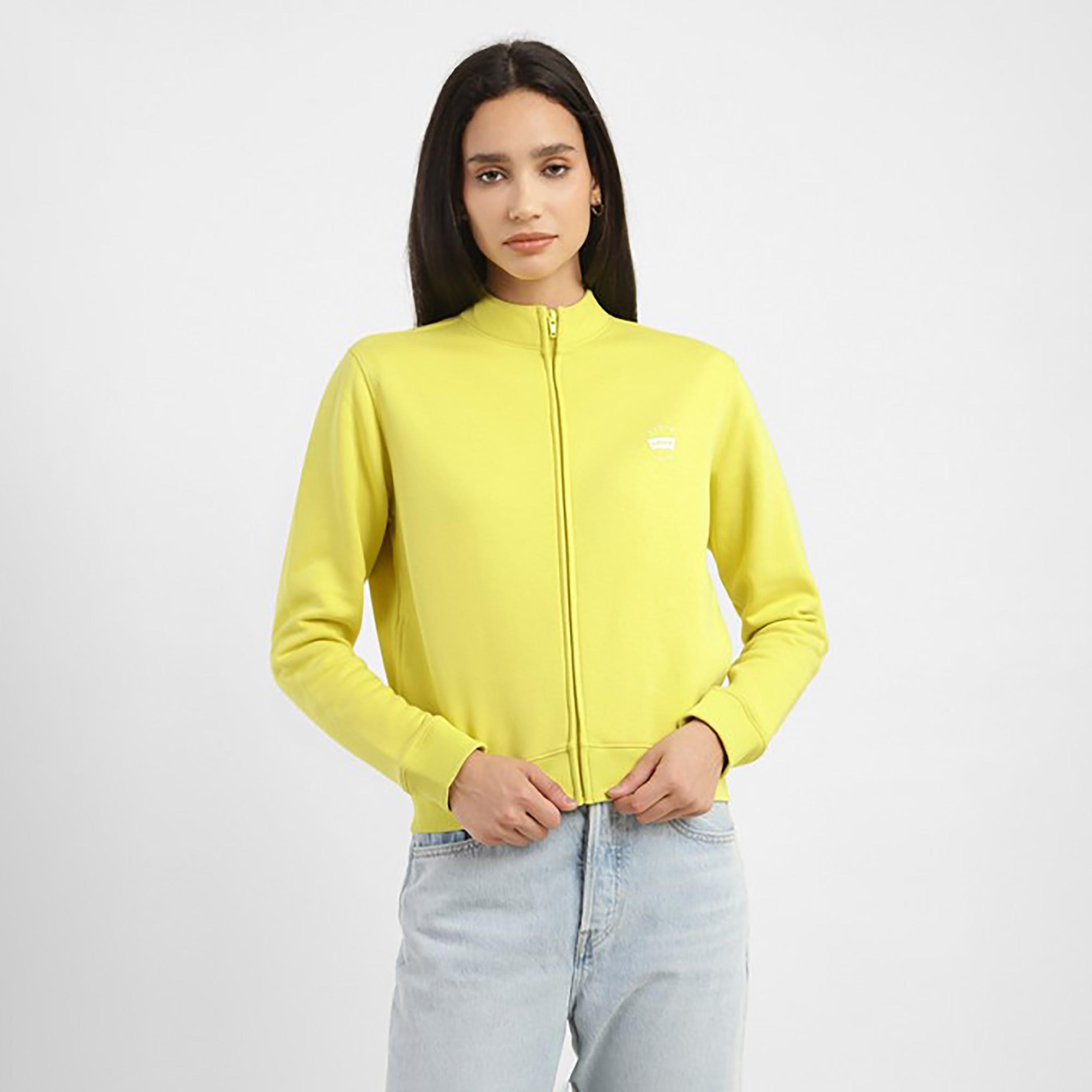 Levi's Plain High Neck Jacket-women-clothing-coatsandjackets-jackets-image-1