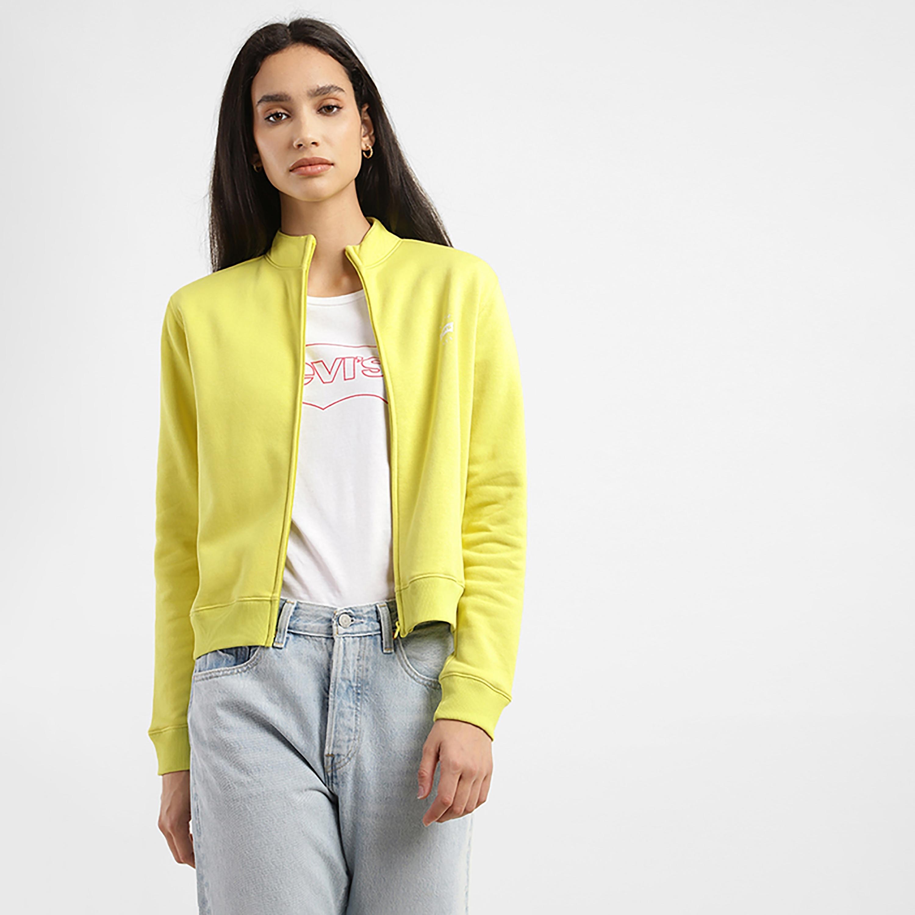Levi's Plain High Neck Jacket-women-clothing-coatsandjackets-jackets-image-2