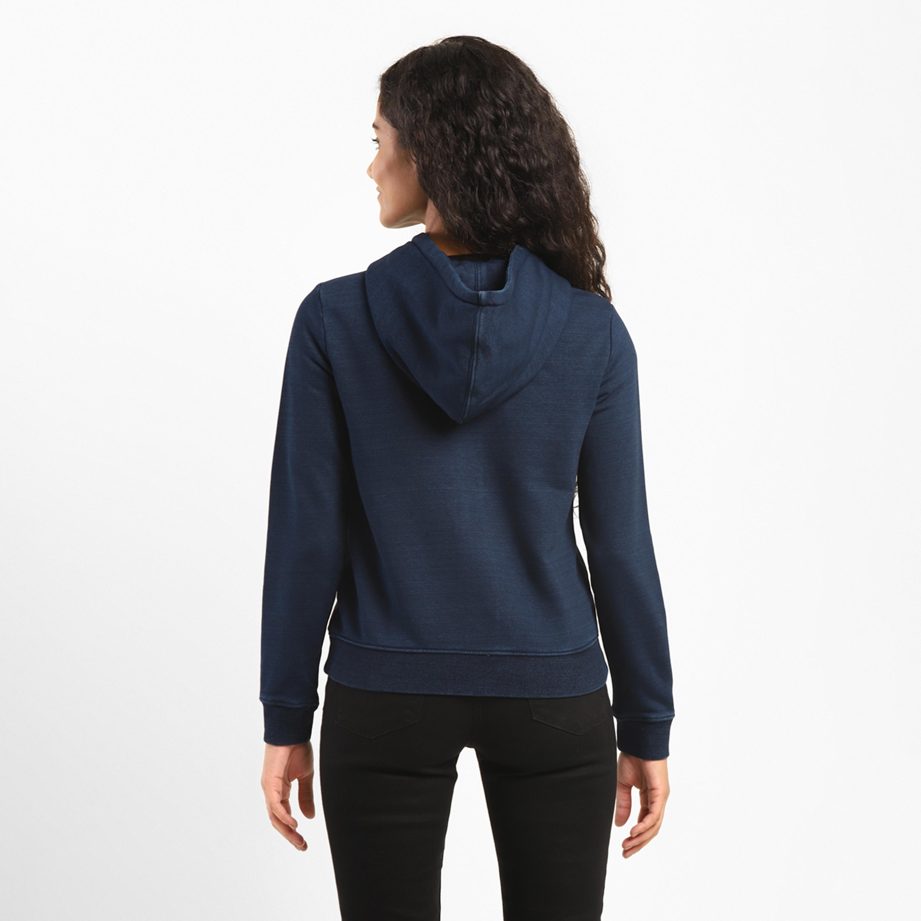 Levi's Logo Long Sleeves Zip-Through Hoodie with Split Pocket-women-clothing-hoodiesandsweatshirts-hoodies-image-4