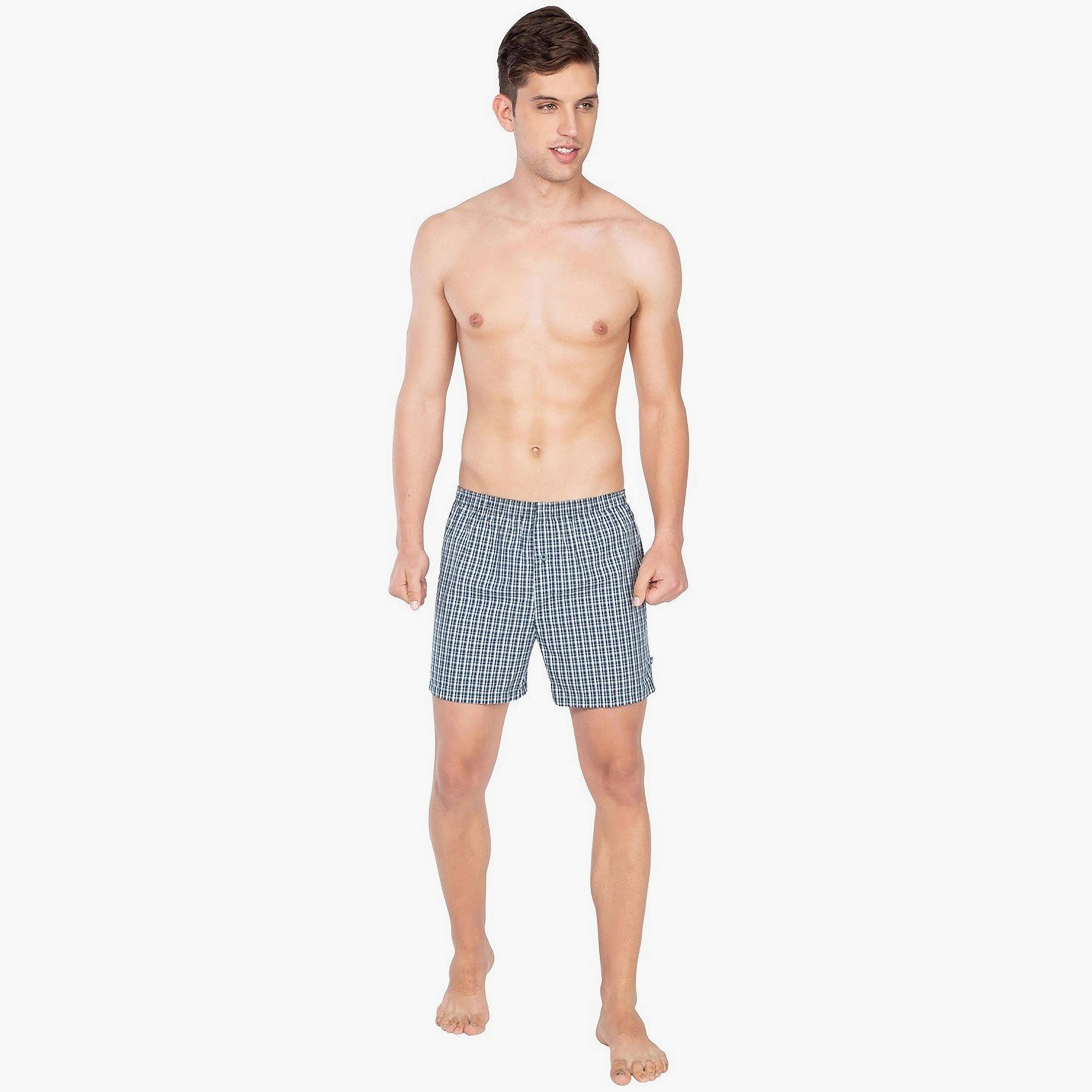 مجموعة متنوعة من 2 سروال داخلي رجالي بوكسر منقوشين من جوكي-men-clothing-bottoms-shorts-image-2