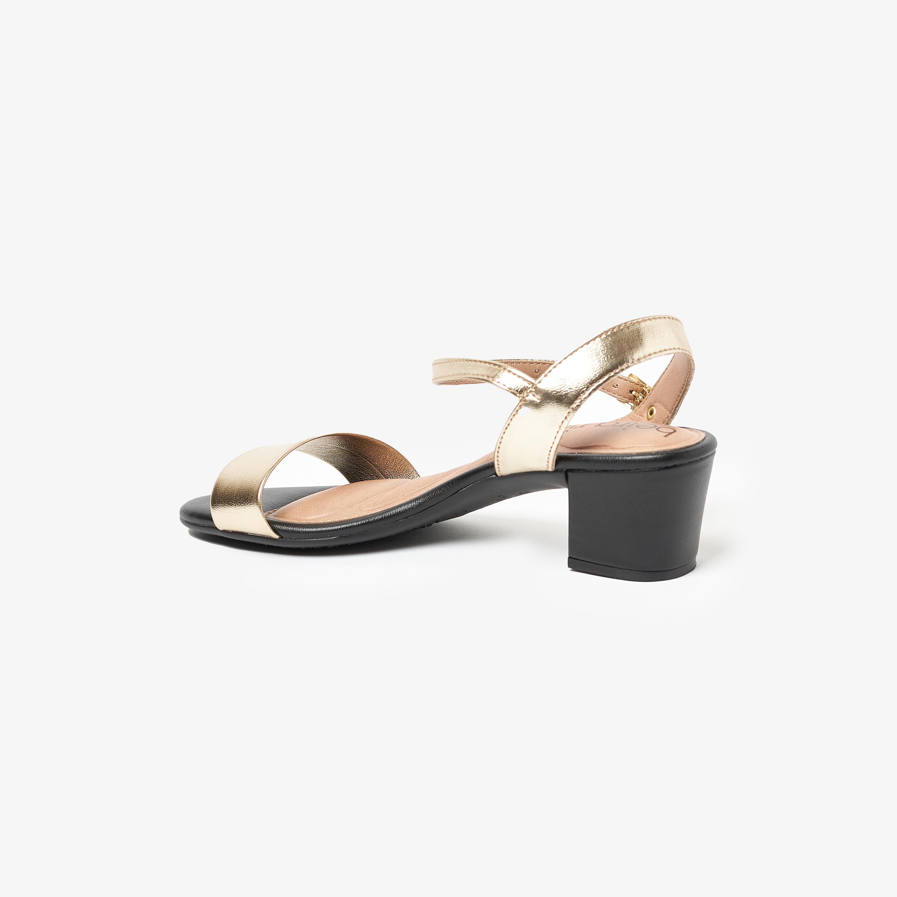 صندل حذاء نسائي بكعب عريض مع شريط خلفي من بيرا ريو | 8246-1176-18637-women-shoes-heels-image-3