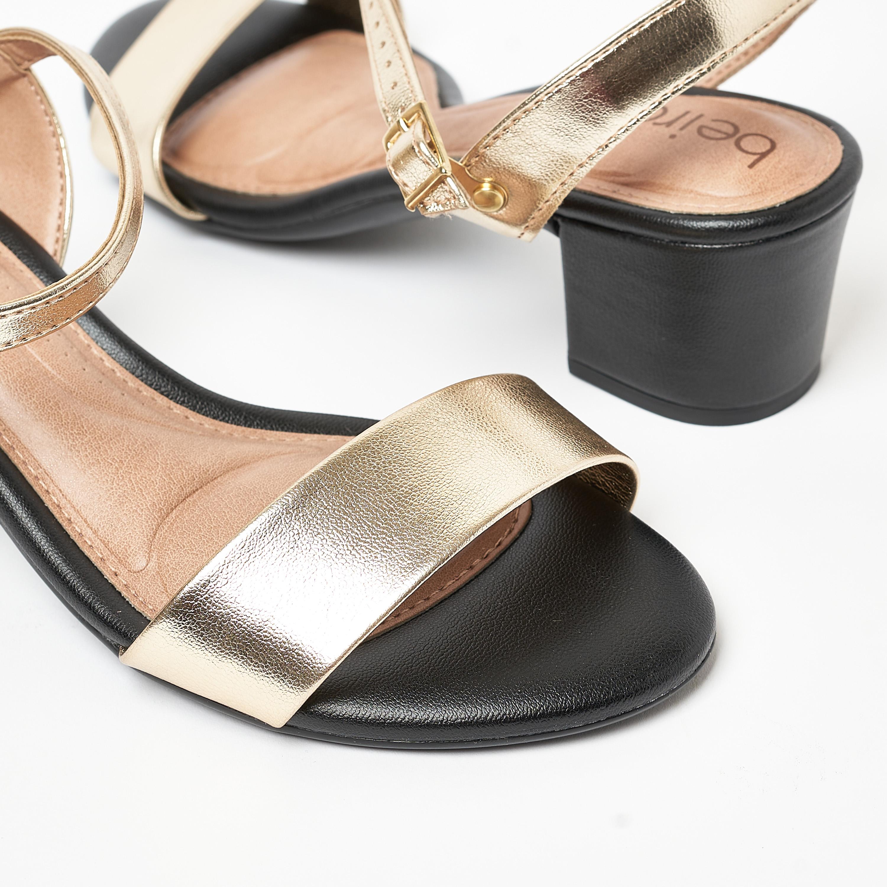 صندل حذاء نسائي بكعب عريض مع شريط خلفي من بيرا ريو | 8246-1176-18637-women-shoes-heels-image-5