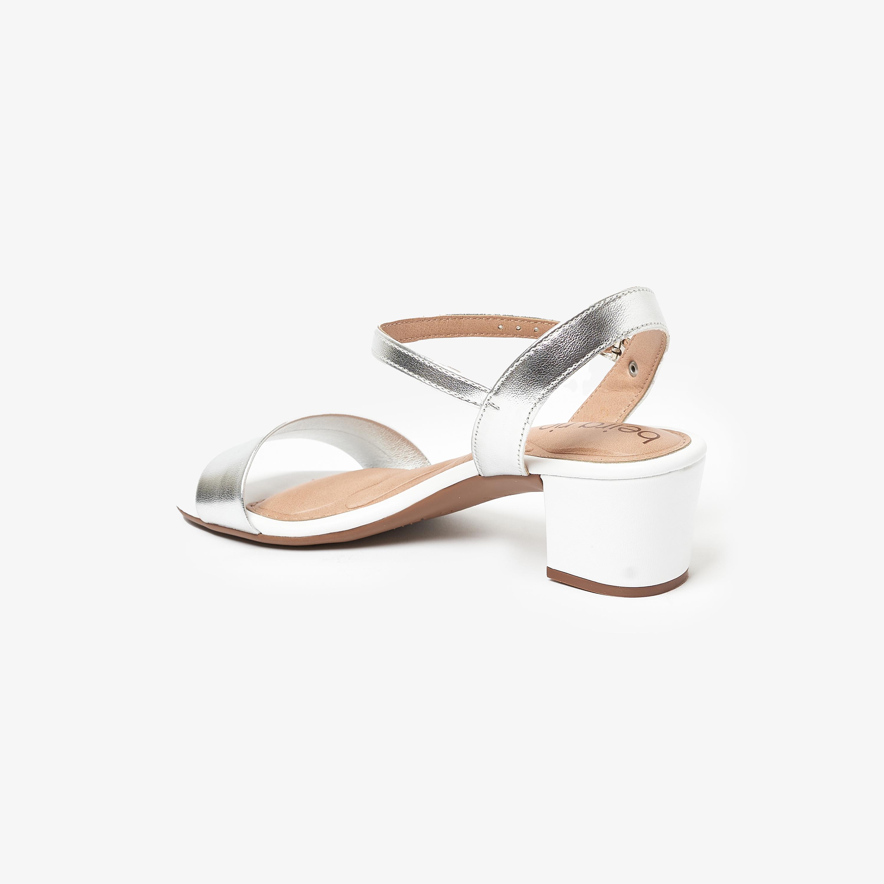 صندل حذاء نسائي بكعب عريض مع شريط خلفي من بيرا ريو | 8246-1176-18637-women-shoes-heels-image-3