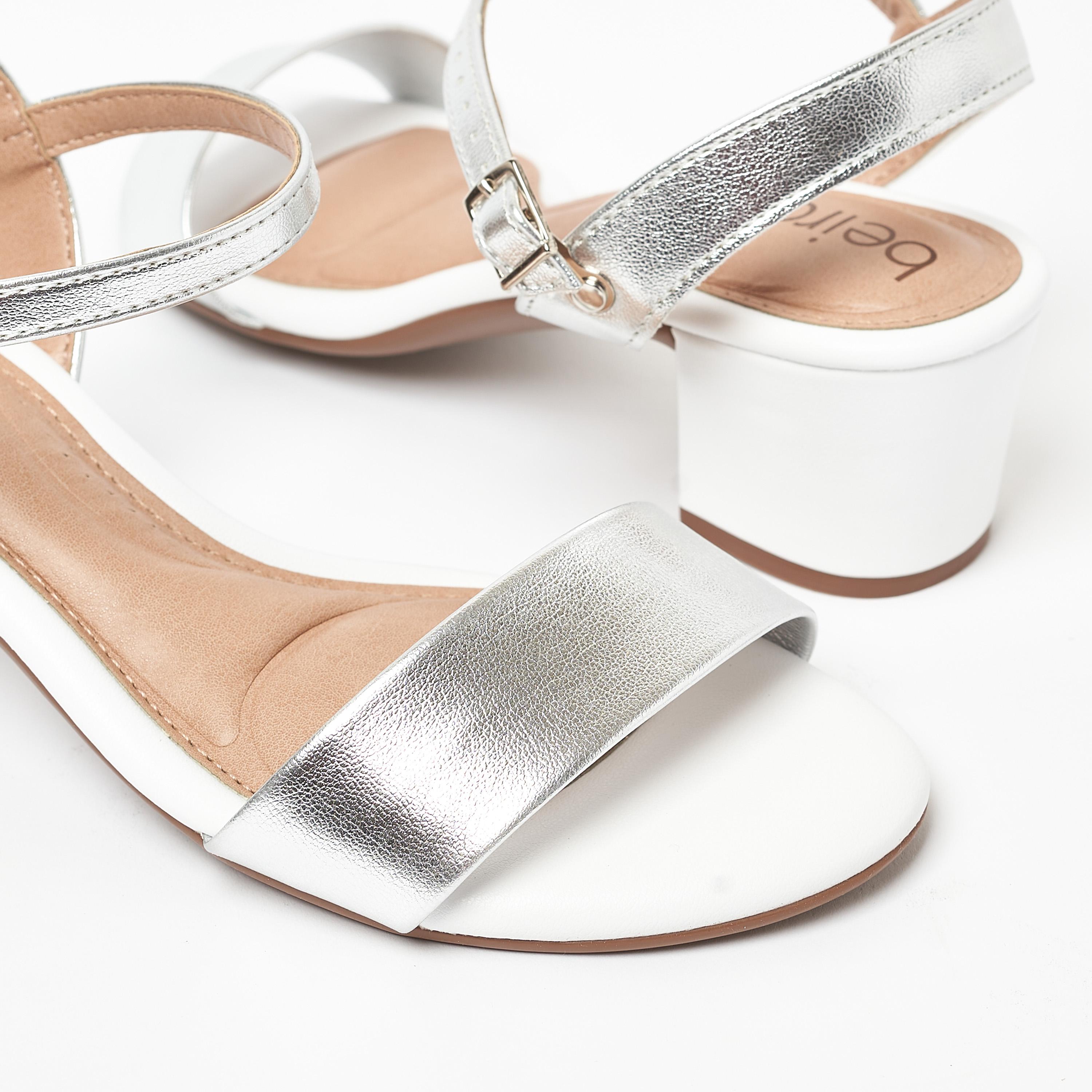 صندل حذاء نسائي بكعب عريض مع شريط خلفي من بيرا ريو | 8246-1176-18637-women-shoes-heels-image-5