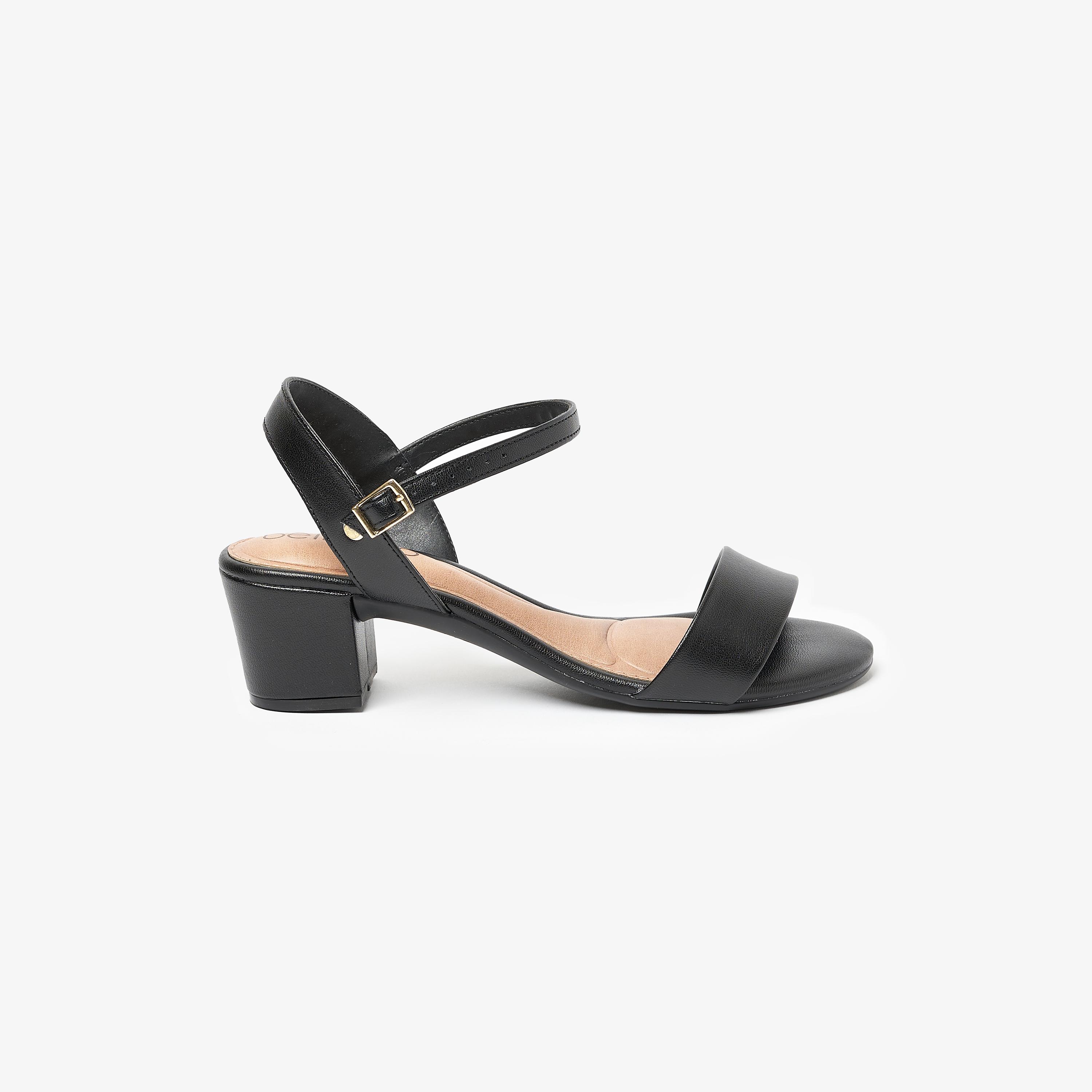 صندل حذاء نسائي بكعب عريض مع شريط خلفي من بيرا ريو | 8246-1176-9569-women-shoes-heels-image-2