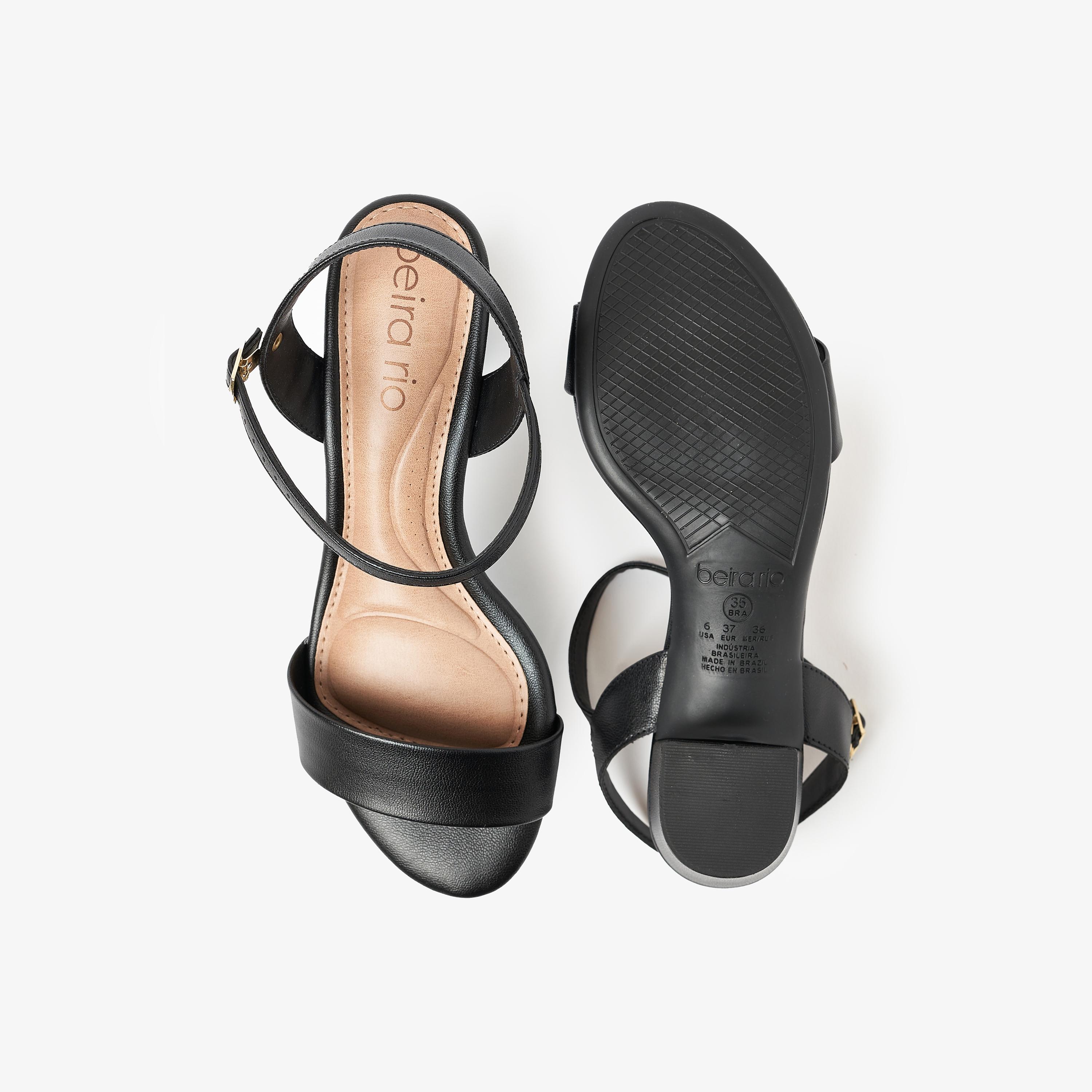 صندل حذاء نسائي بكعب عريض مع شريط خلفي من بيرا ريو | 8246-1176-9569-women-shoes-heels-image-4