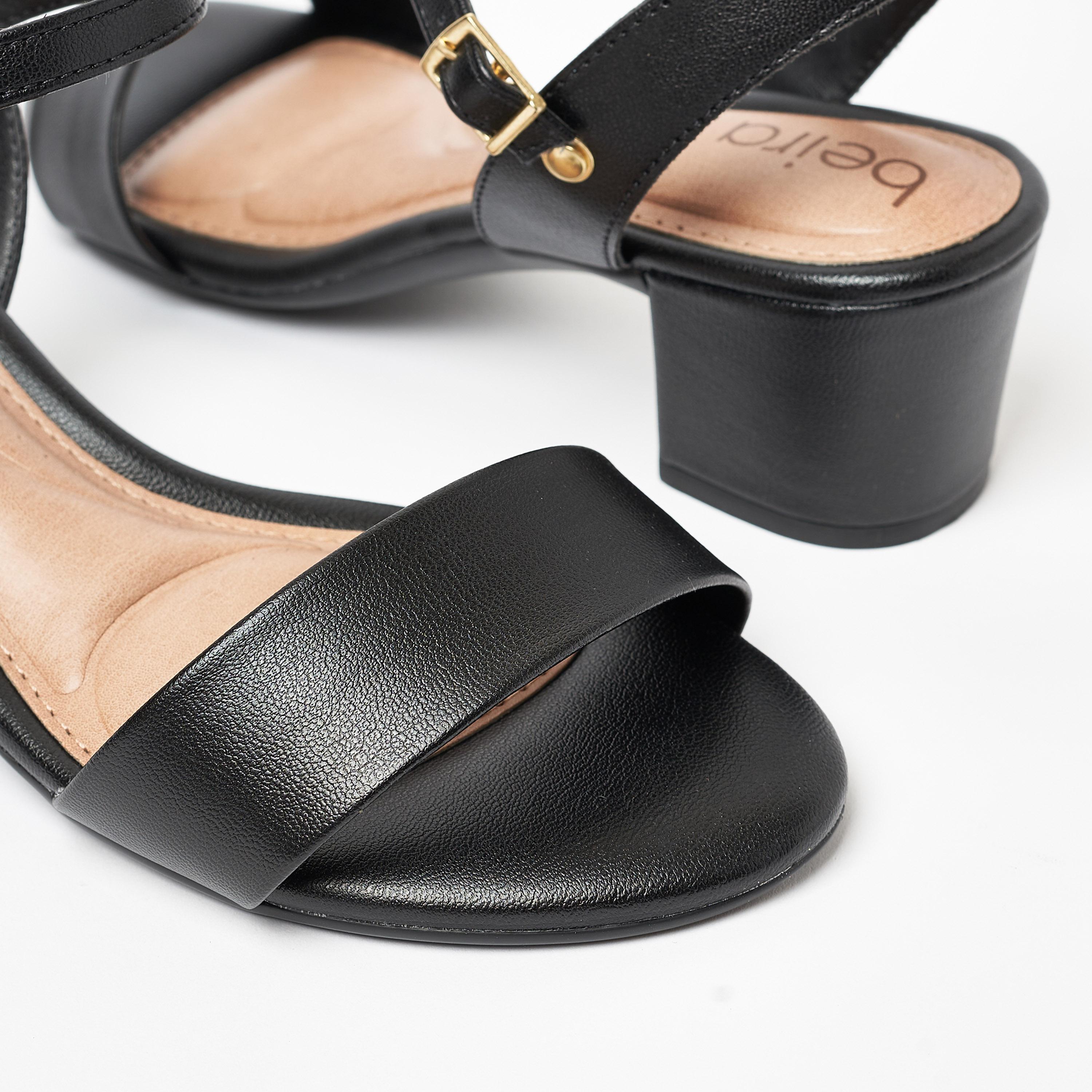 صندل حذاء نسائي بكعب عريض مع شريط خلفي من بيرا ريو | 8246-1176-9569-women-shoes-heels-image-5