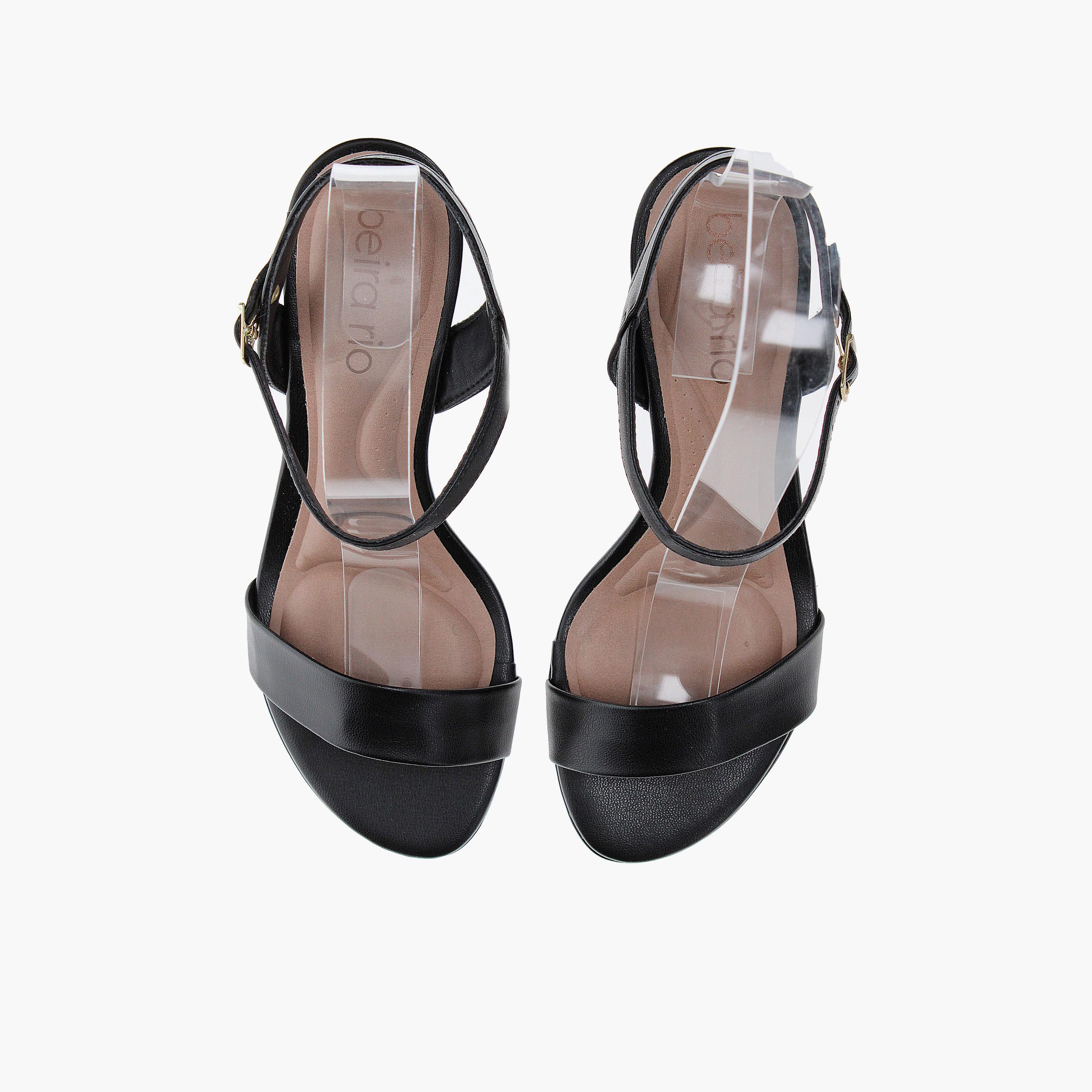 بييرا ريو- حذاء بكعب صغير بإبزيم للنساء | 8308-1430-9569-15745-women-shoes-heels-image-2