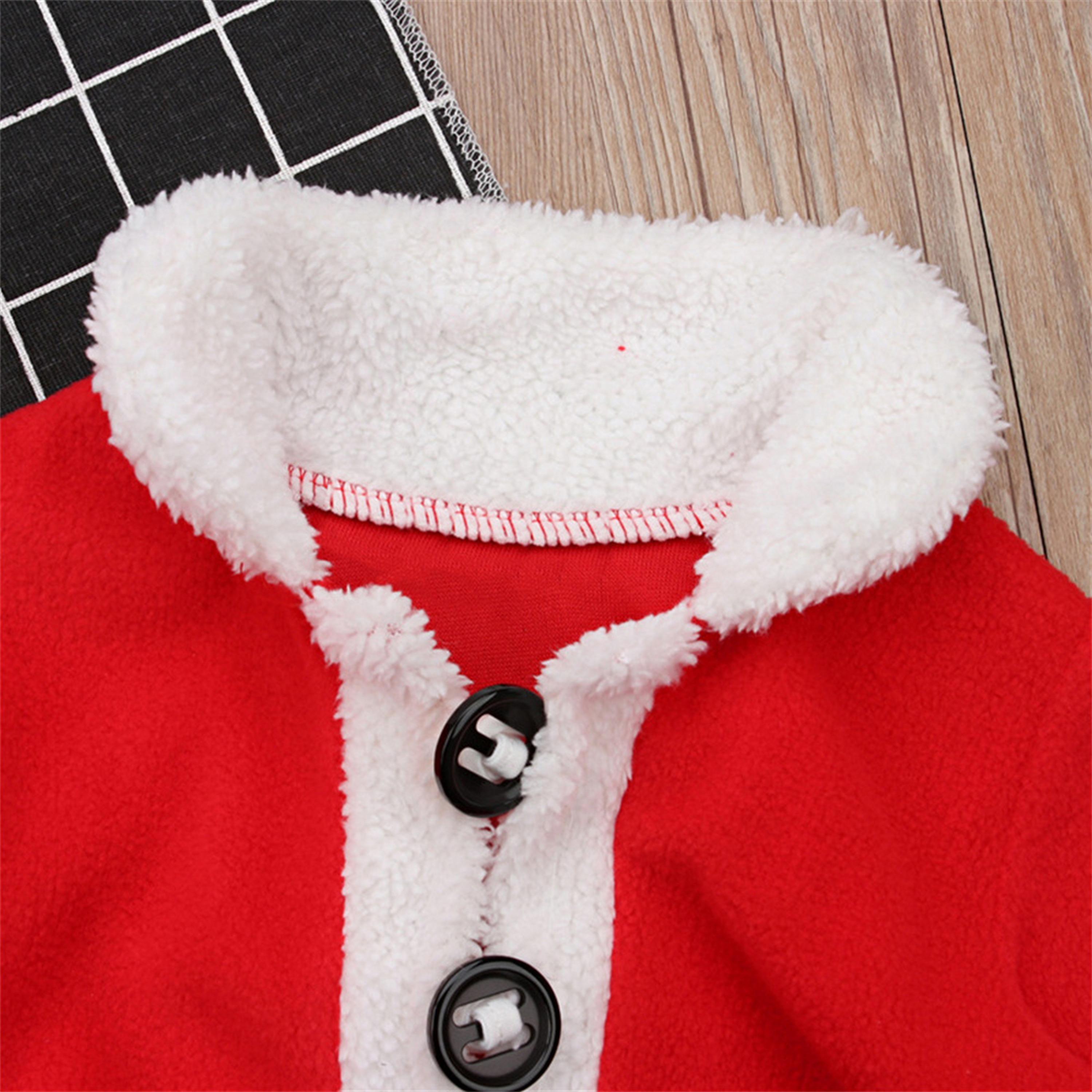 معطف سانتا كلاوز، بنطال، قبعة وغطاء الحذاء 4 قطع من بيبيكلو-baby-boys-clothing-setsandcoords-image-2
