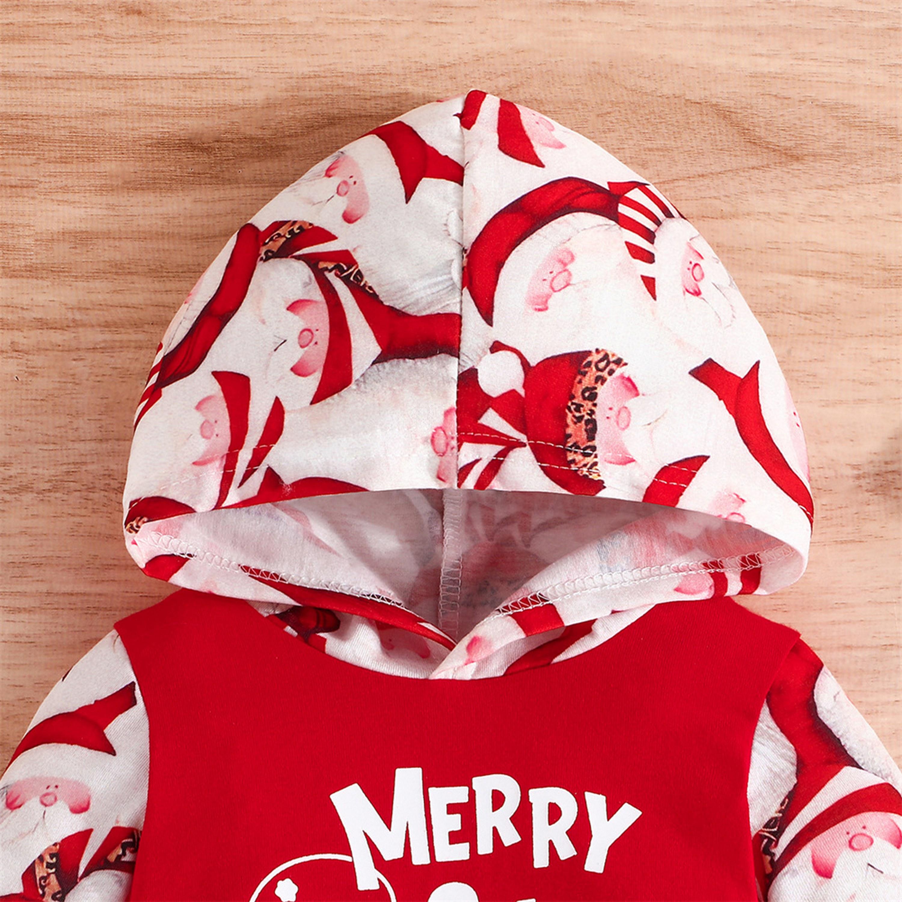 رومبر بطبعة ميري كريسماس مع وجه سانتا للأطفال من بيبيكلو-baby-girls-clothing-rompers-image-3
