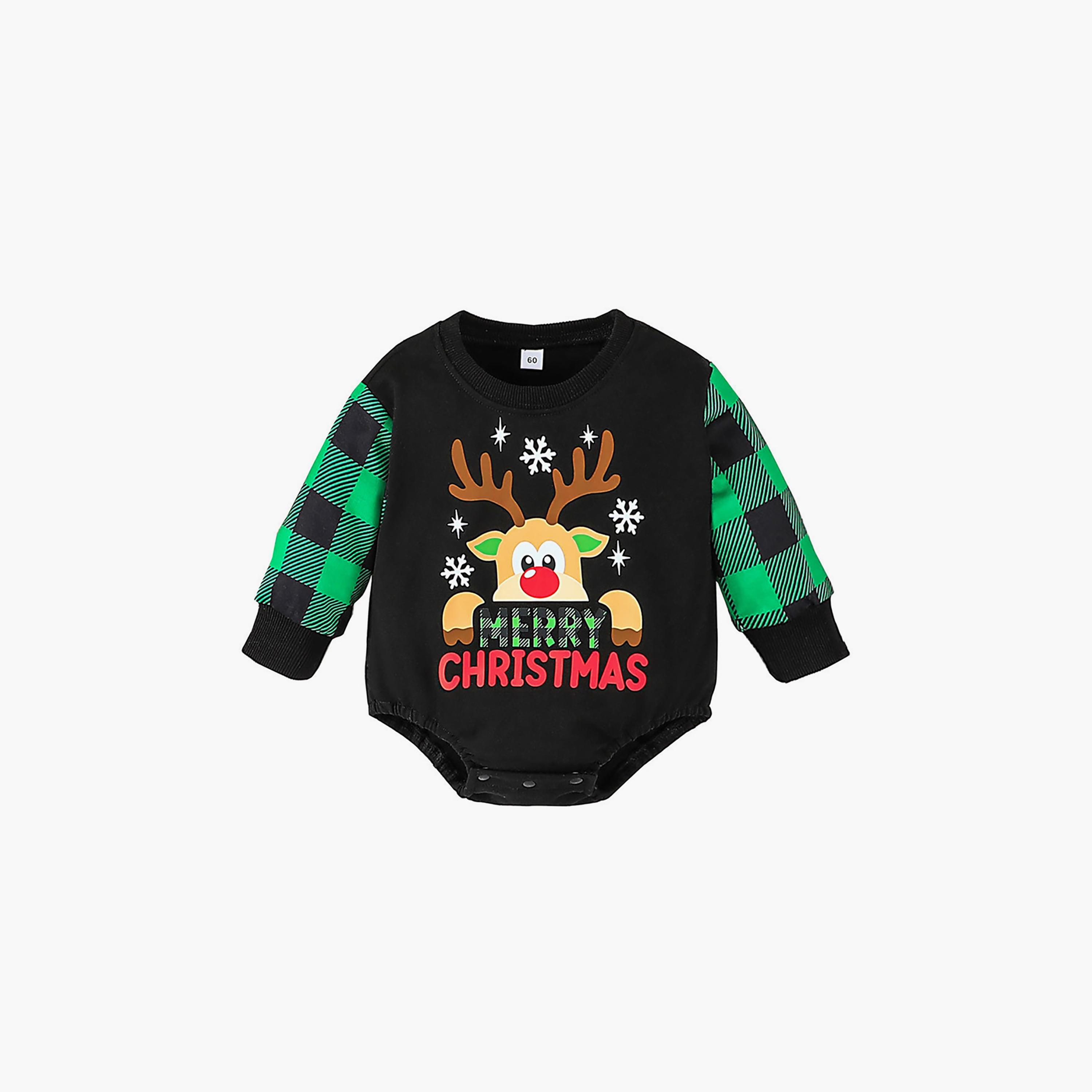 بودي سوت بأكمام مربعات بطبعة رودولف أبروفد راينيديير للأطفال من بيبيكلو-baby-girls-clothing-bodysuits-image-1