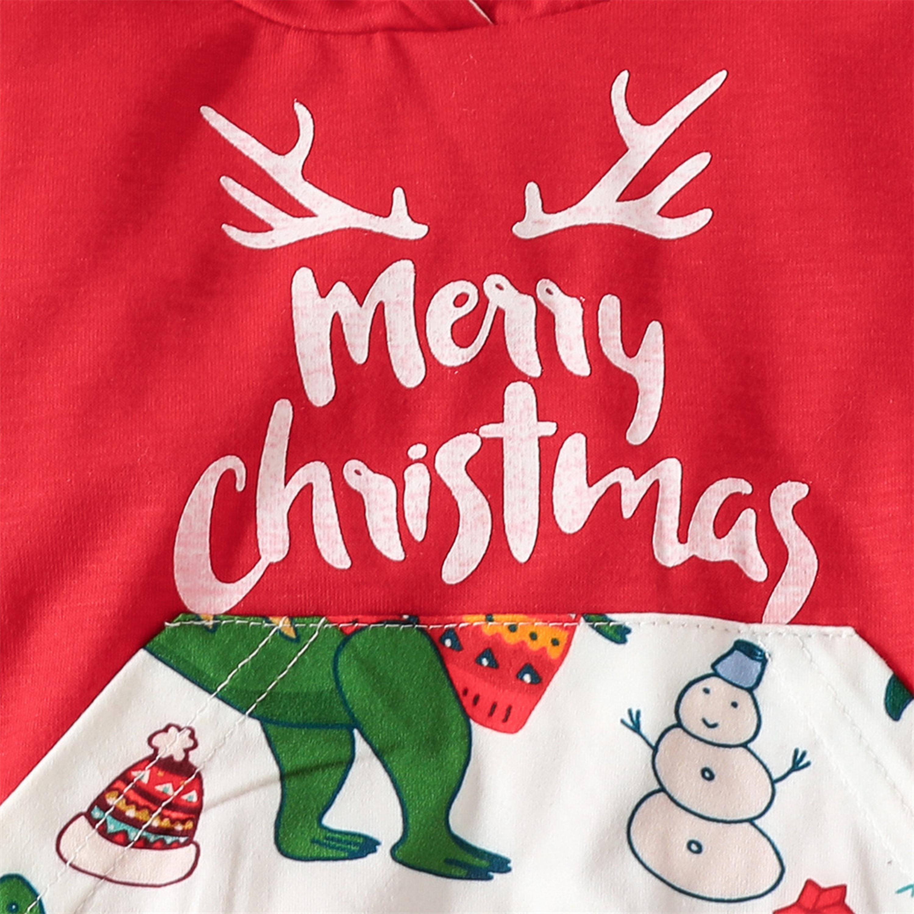 Babyqlo 2-Piece Kid's Christmas Printed Hooded Top with Joggers Set-baby-girls-clothing-setsandcoords-image-5