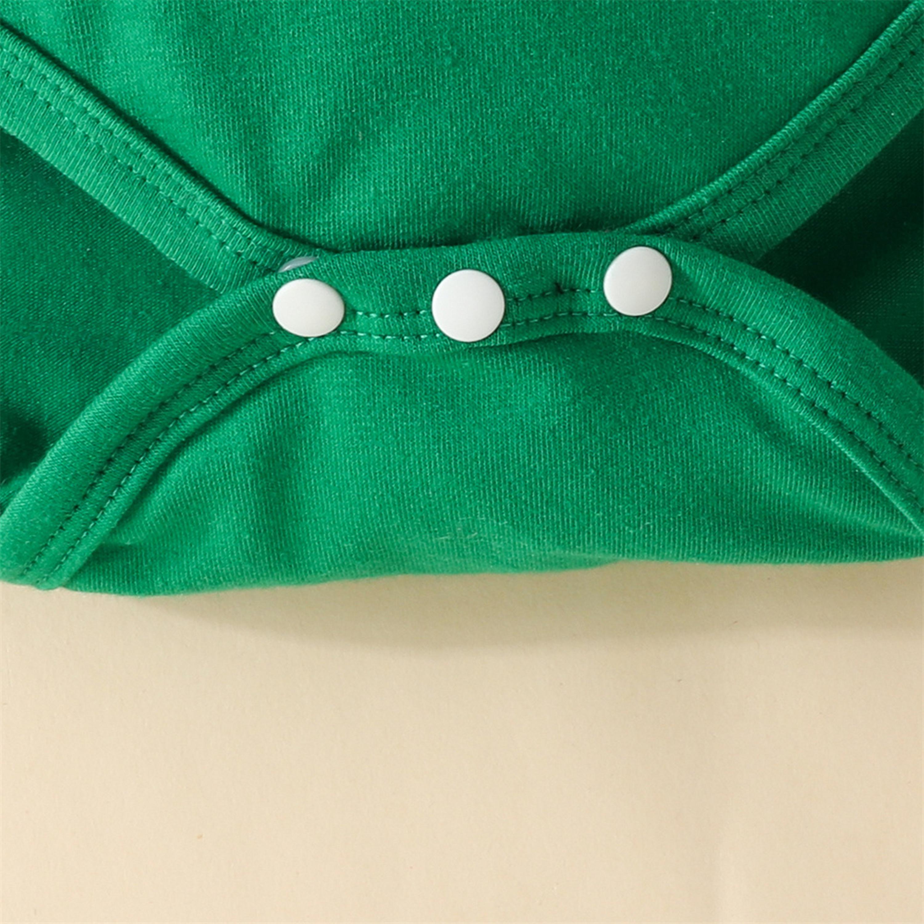 Babyqlo 4-Piece Festive Evergreen Delight Christmas Bodysuit Set with Pant Cap and Headband-baby-girls-clothing-setsandcoords-image-4