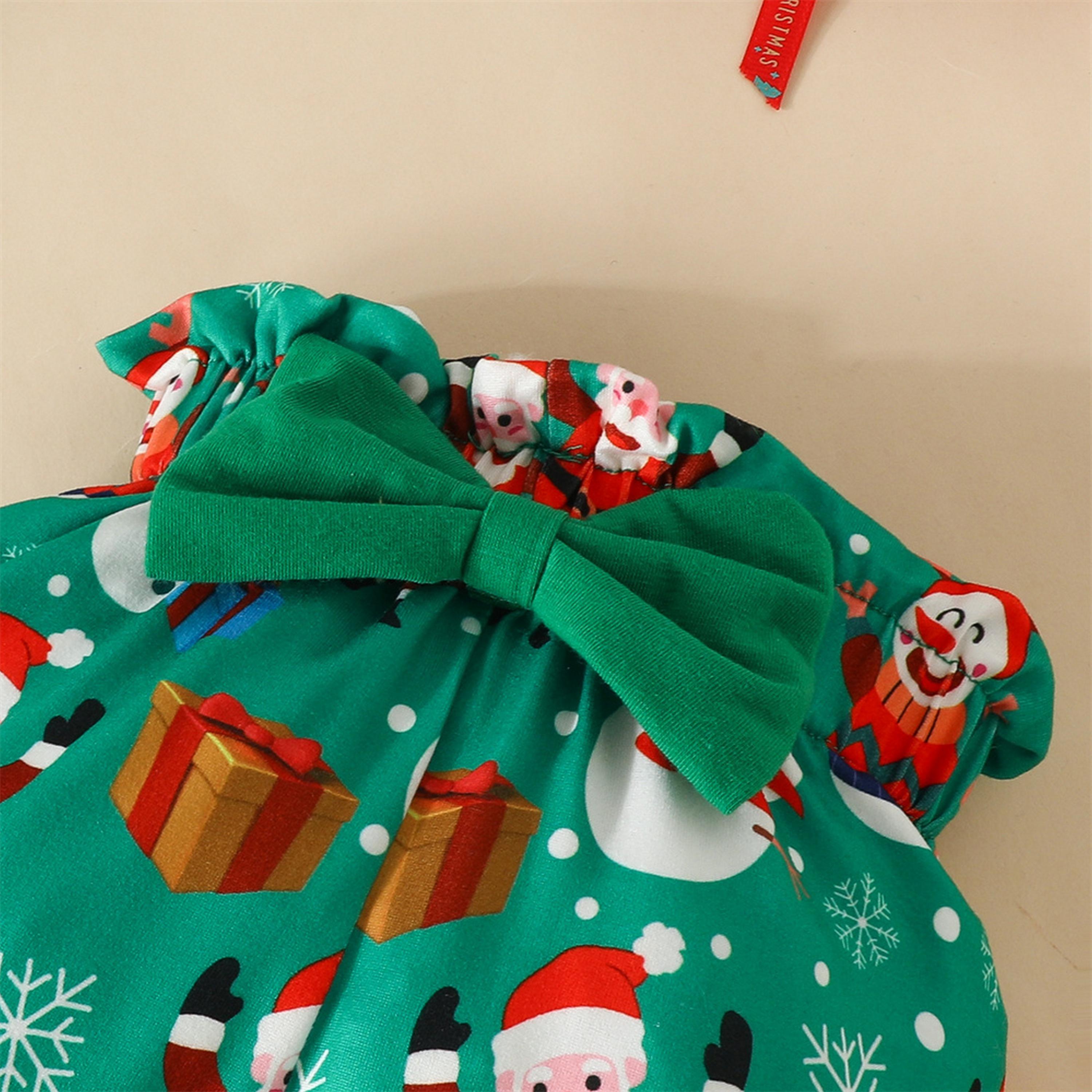 Babyqlo 4-Piece Festive Evergreen Delight Christmas Bodysuit Set with Pant Cap and Headband-baby-girls-clothing-setsandcoords-image-5