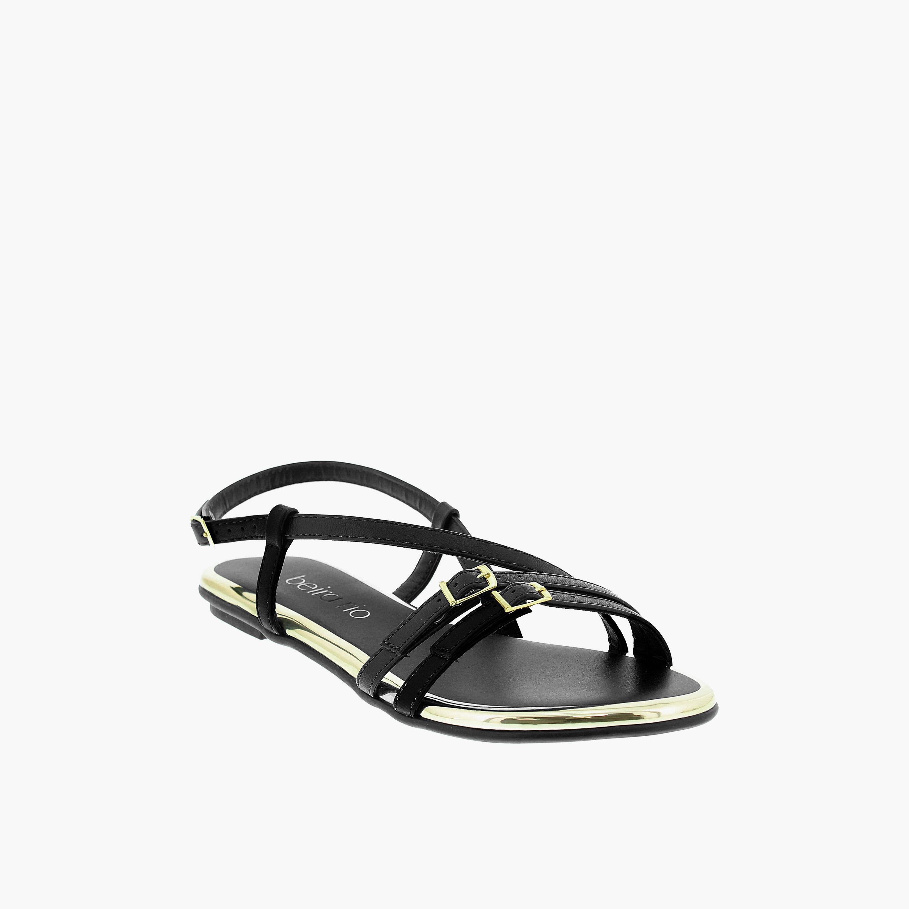 بييرا ريو - صندل نسائي حزام ومشبك | 8367-664-9569-15745-women-shoes-sandals-flats-image-1