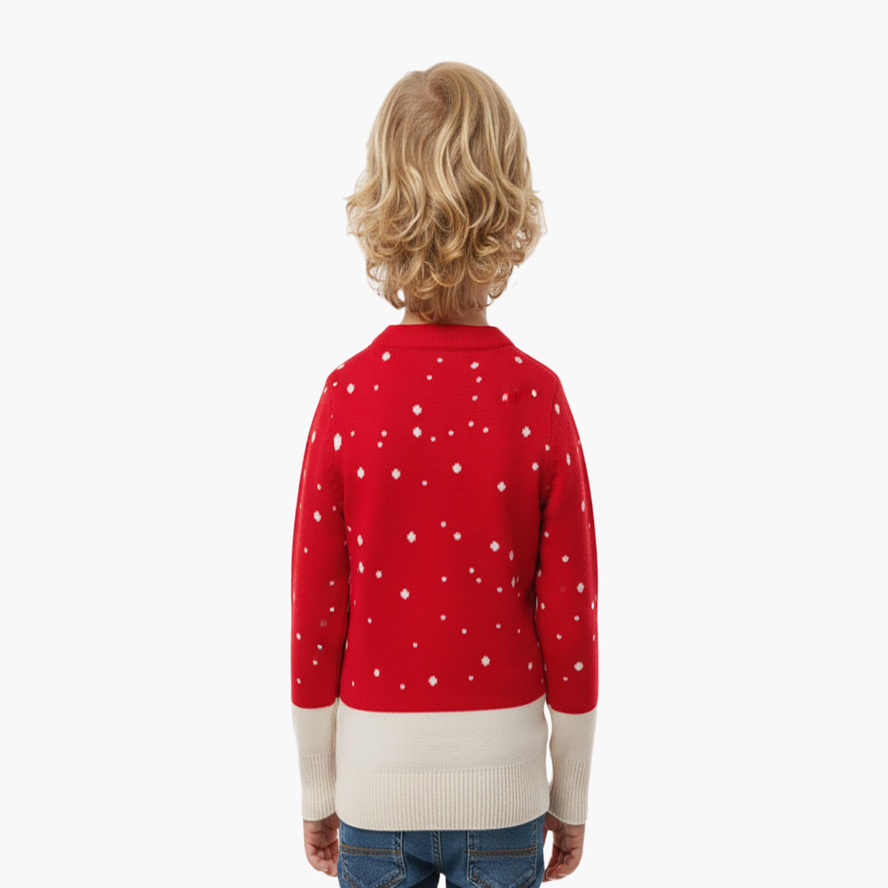 Babyqlo Santa Christmas Tree Knit Long Sleeves Sweater-girls-clothing-winterwear-jumpersandcardigans-image-3