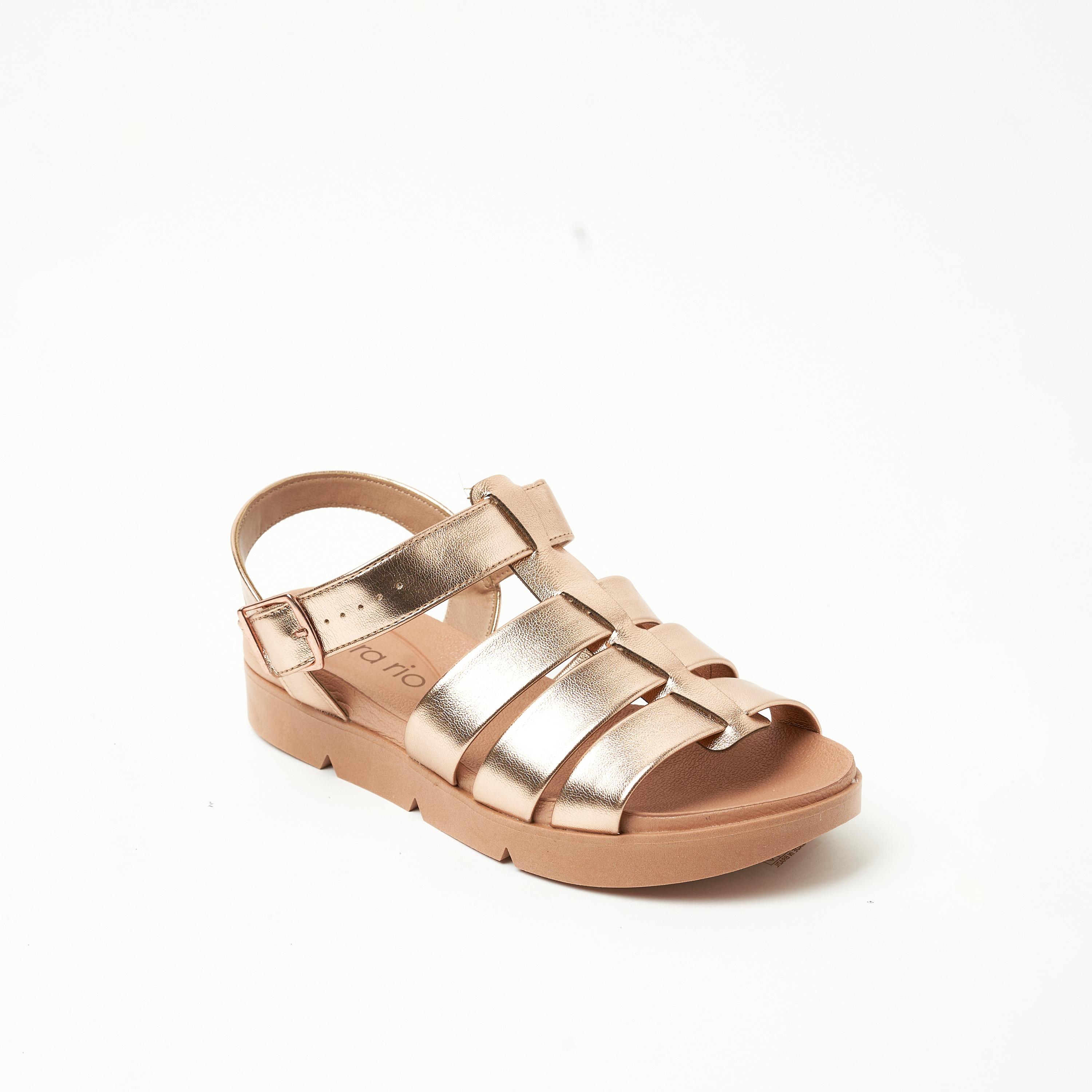 بييرا ريو - صندل نسائي بحزام بمشبك | 8387-526-14710-23146-women-shoes-sandals-flats-image-1