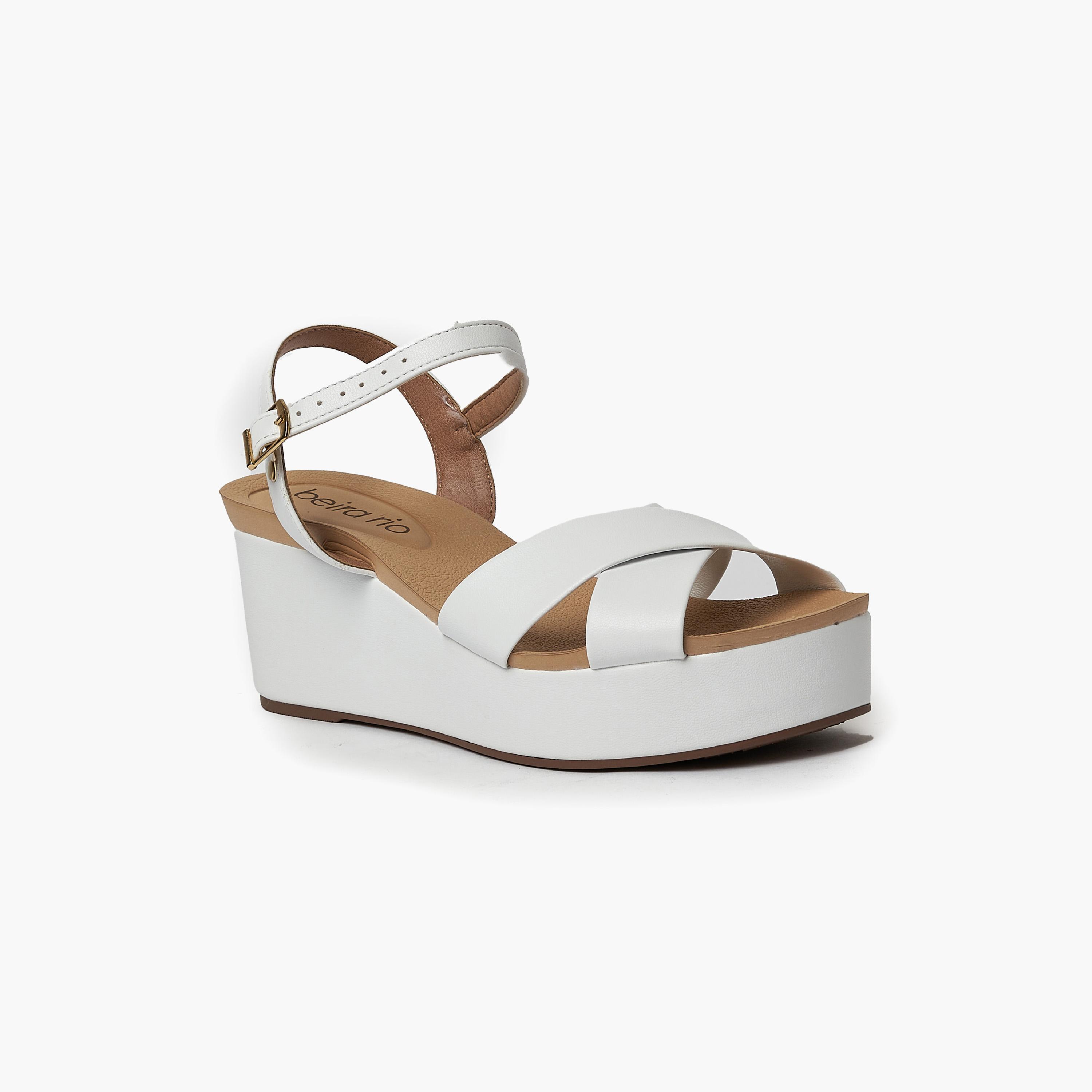 صندل ويدج نسائي من بيرا ريو بكعب عريض وحزام خلفي | 8407-103-9569-women-shoes-heels-image-6