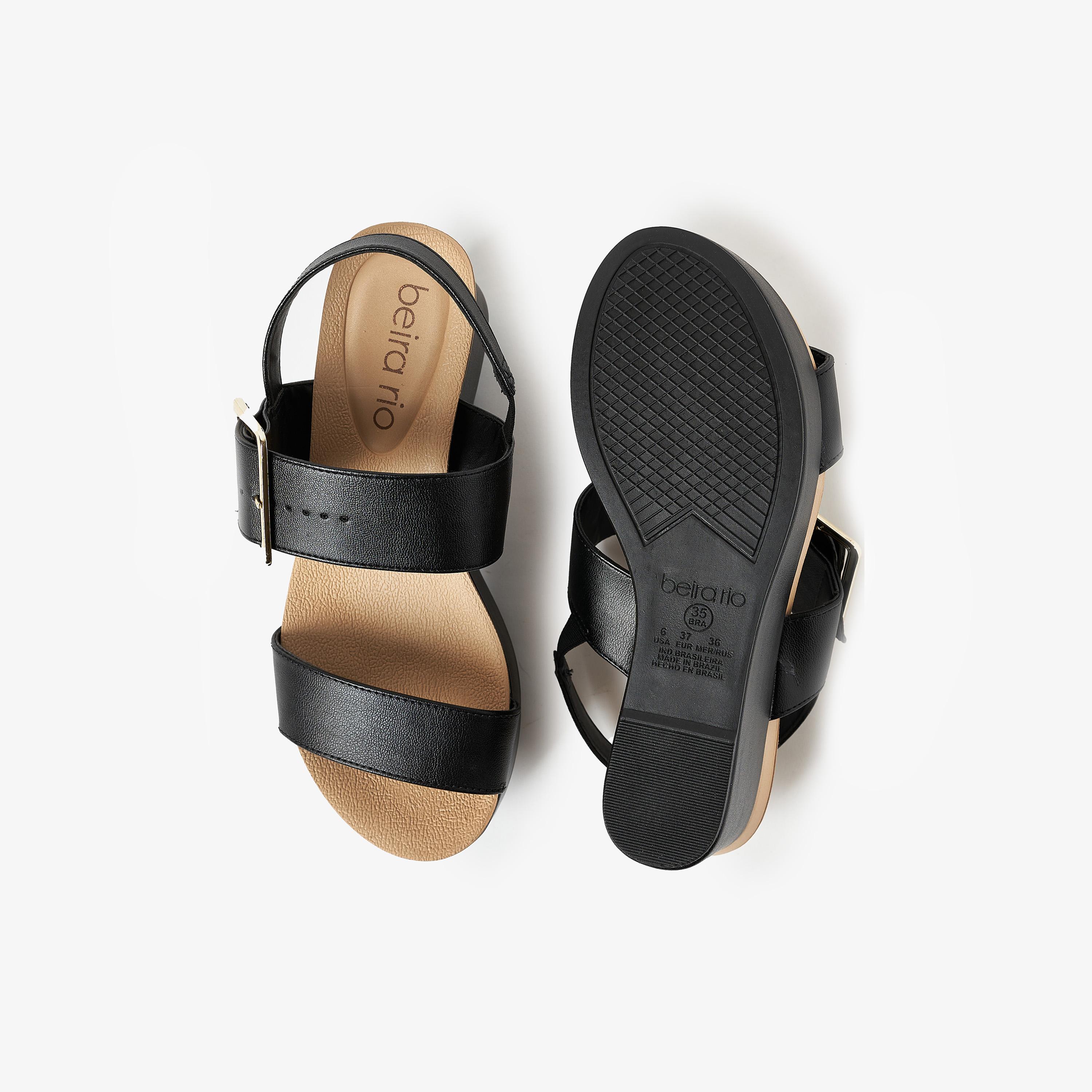 صندل ويدج نسائي من بيرا ريو بكعب عريض وحزام خلفي | 8407-109-11079-women-shoes-heels-image-4