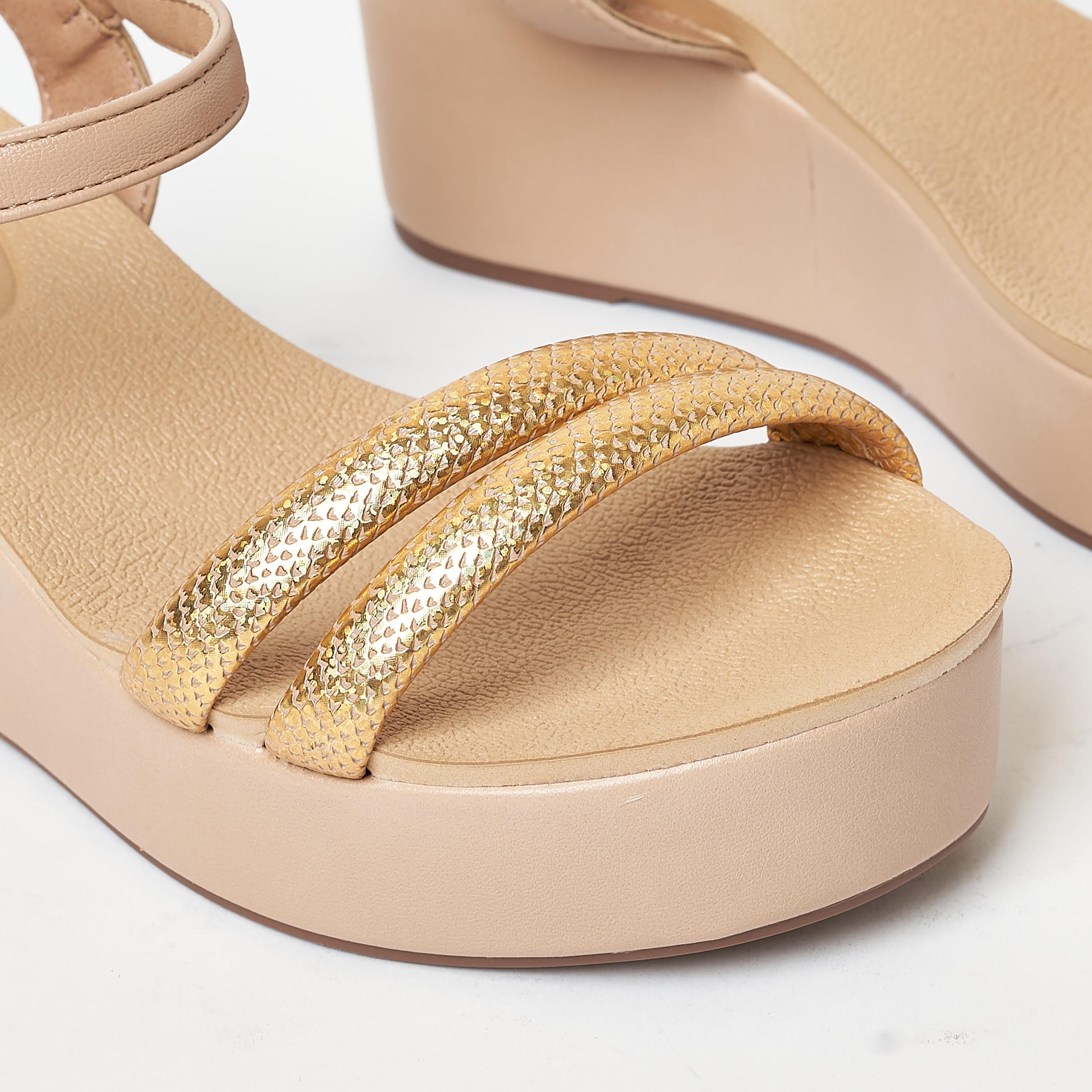 Beira Rio by Geoomnii  Women's Wedge Sandals with Sling Back | 8407-121-24564      -women-shoes-heels-image-5