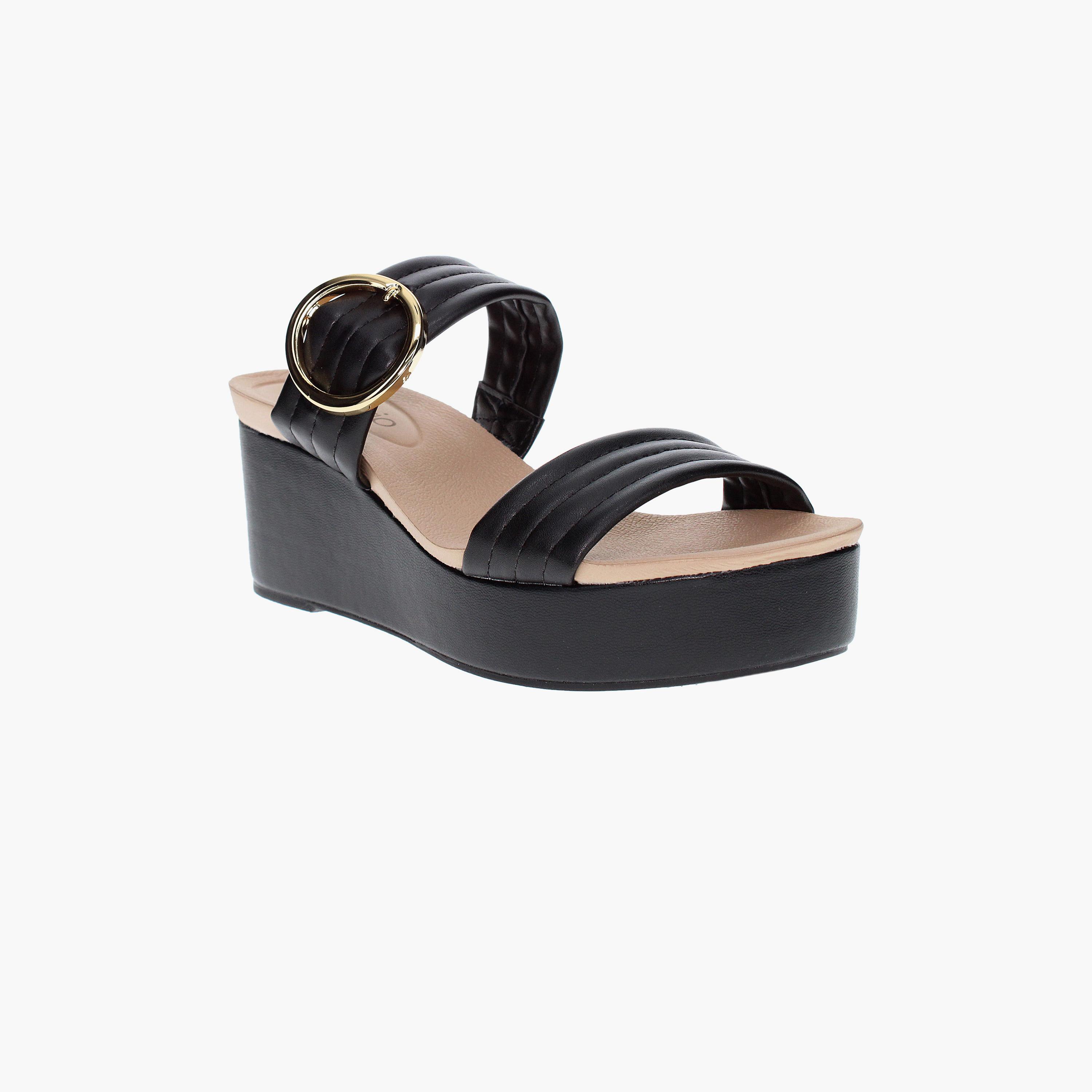 Beira Rio by Geoomnii  Women's Slip On Wedges | 8407-126-20980-15745        -women-shoes-heels-image-1
