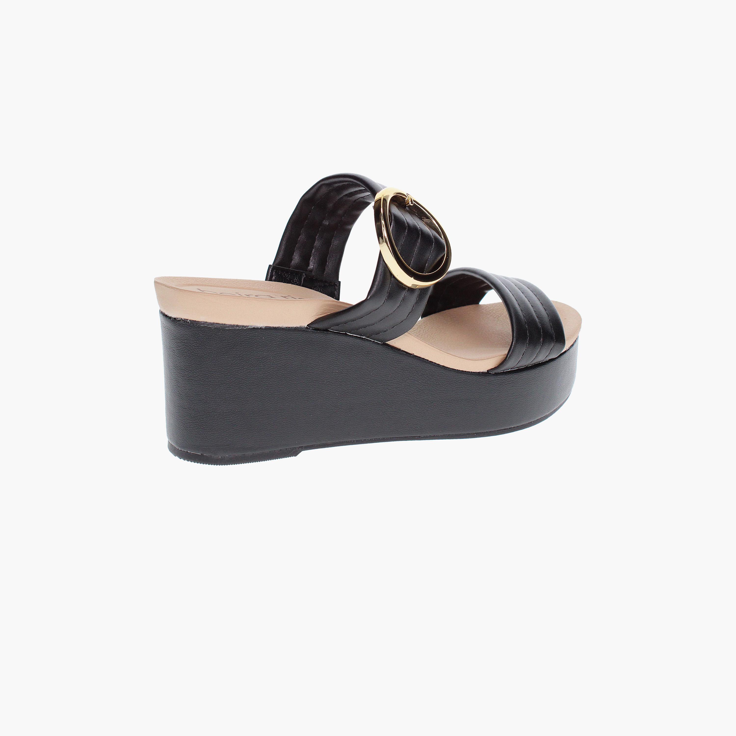 Beira Rio by Geoomnii  Women's Slip On Wedges | 8407-126-20980-15745        -women-shoes-heels-image-5