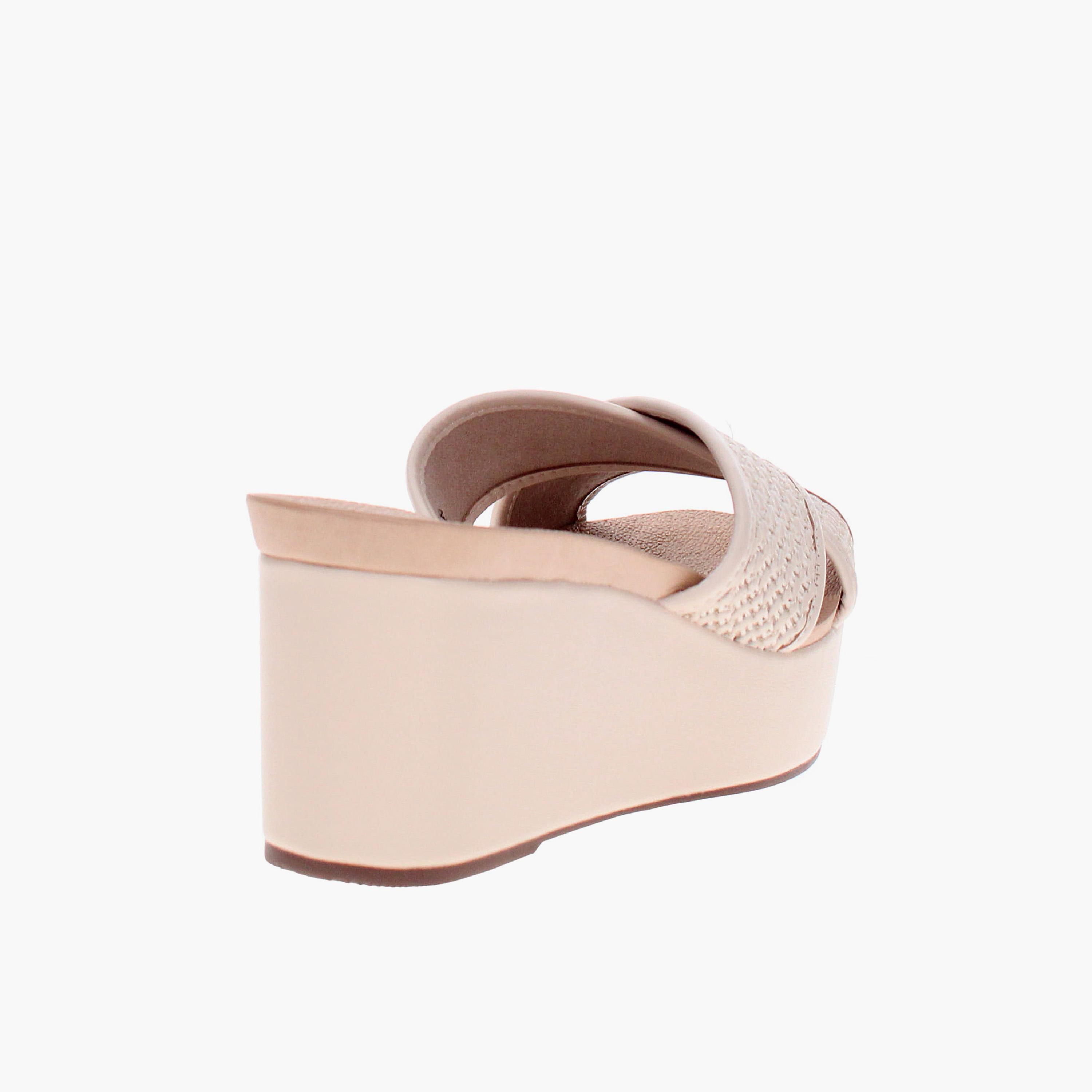 Beira Rio by Geoomnii  Women's Slip-On Wedges | 8407-141-29663-83517         -women-shoes-sandals-heeled-image-4