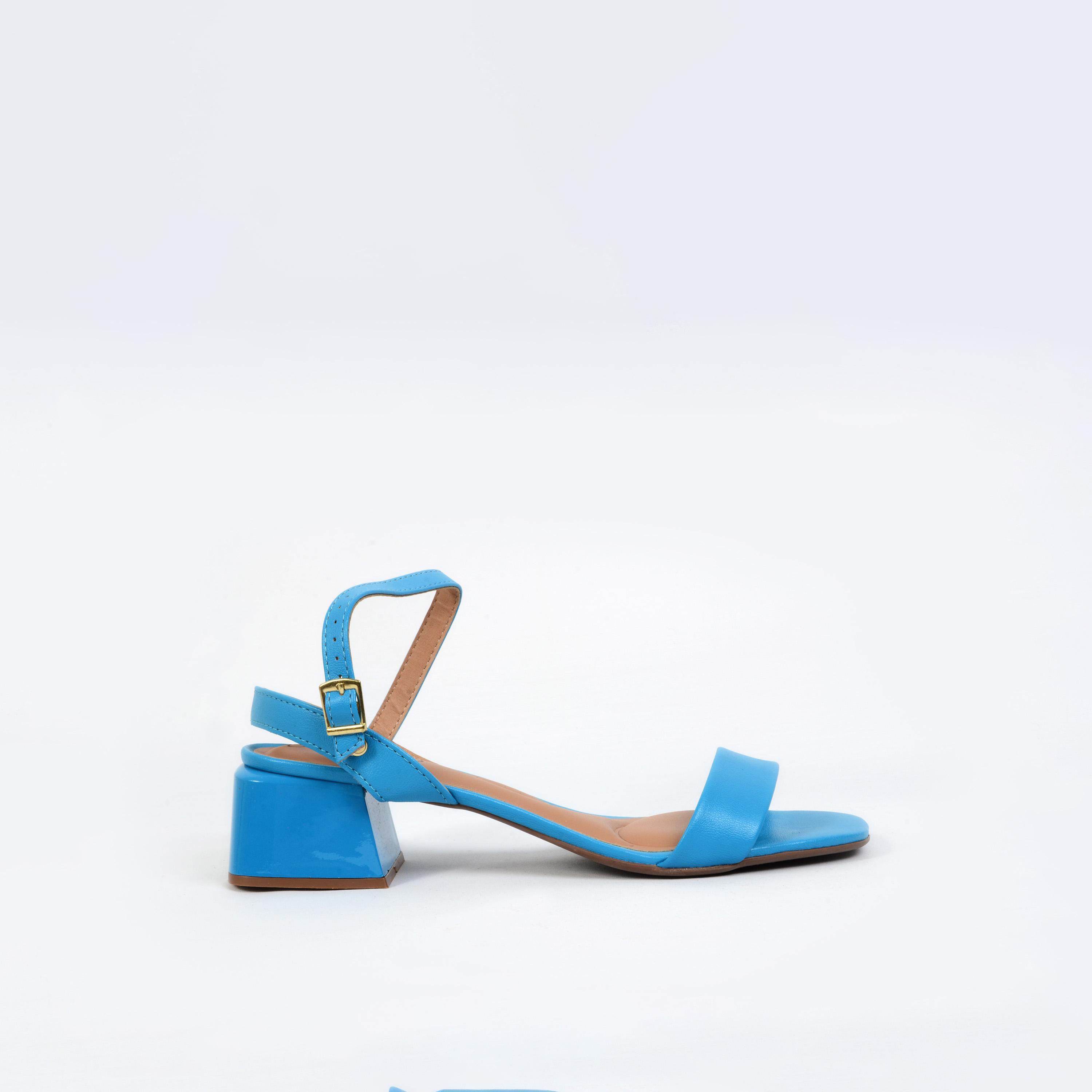 Beira Rio Women's Buckle Strap Cheanel Block Heels | 8423-203-9569-90626-women-shoes-heels-image-4